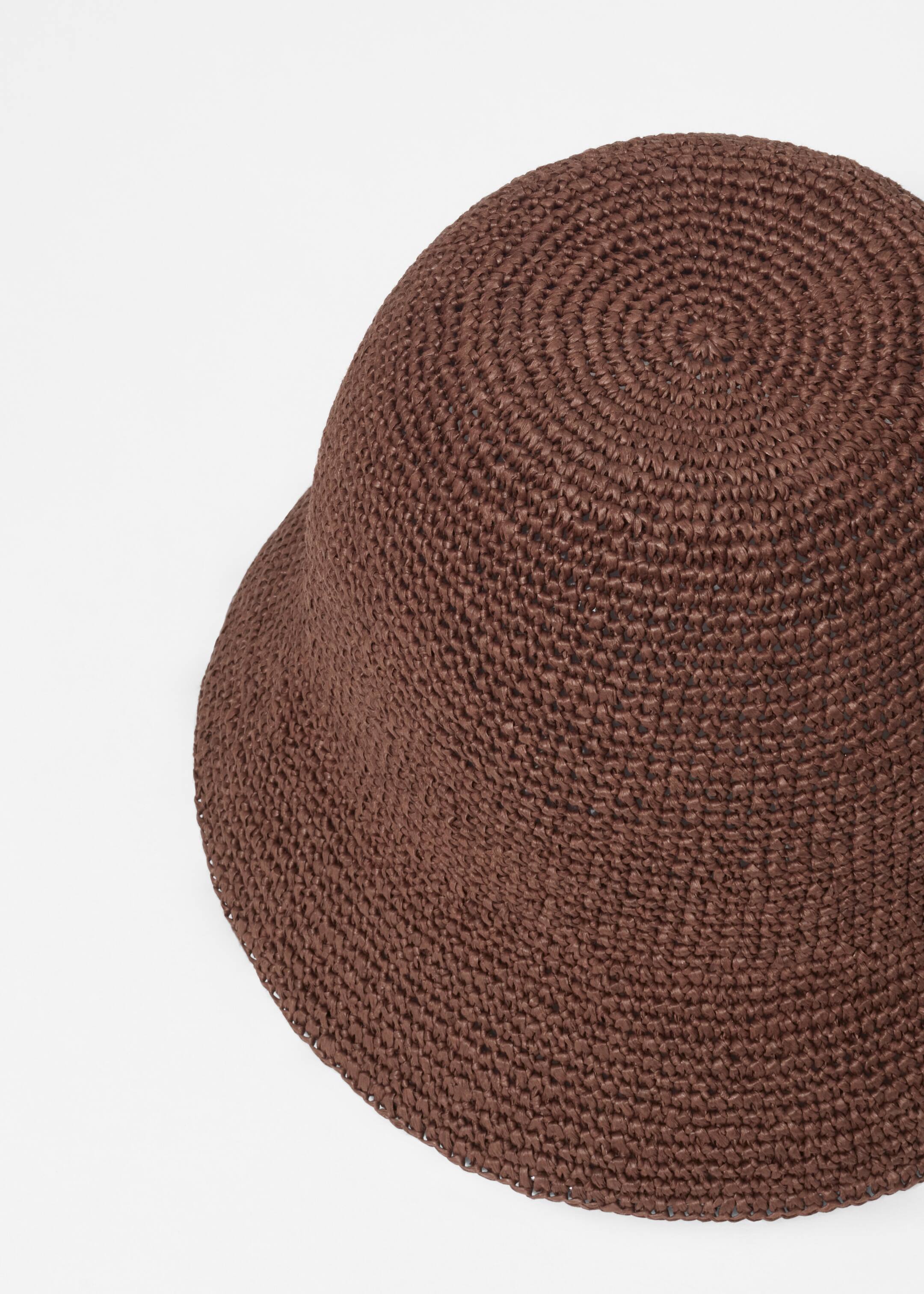 Agrandir l'image: Bob en paille tressée - Marron foncé - FEMME | H&M BE 3