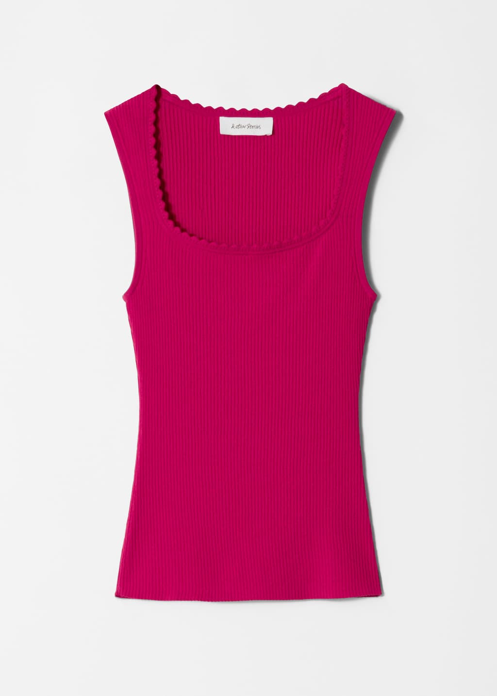 Image of Rib-Knit Tank Top
