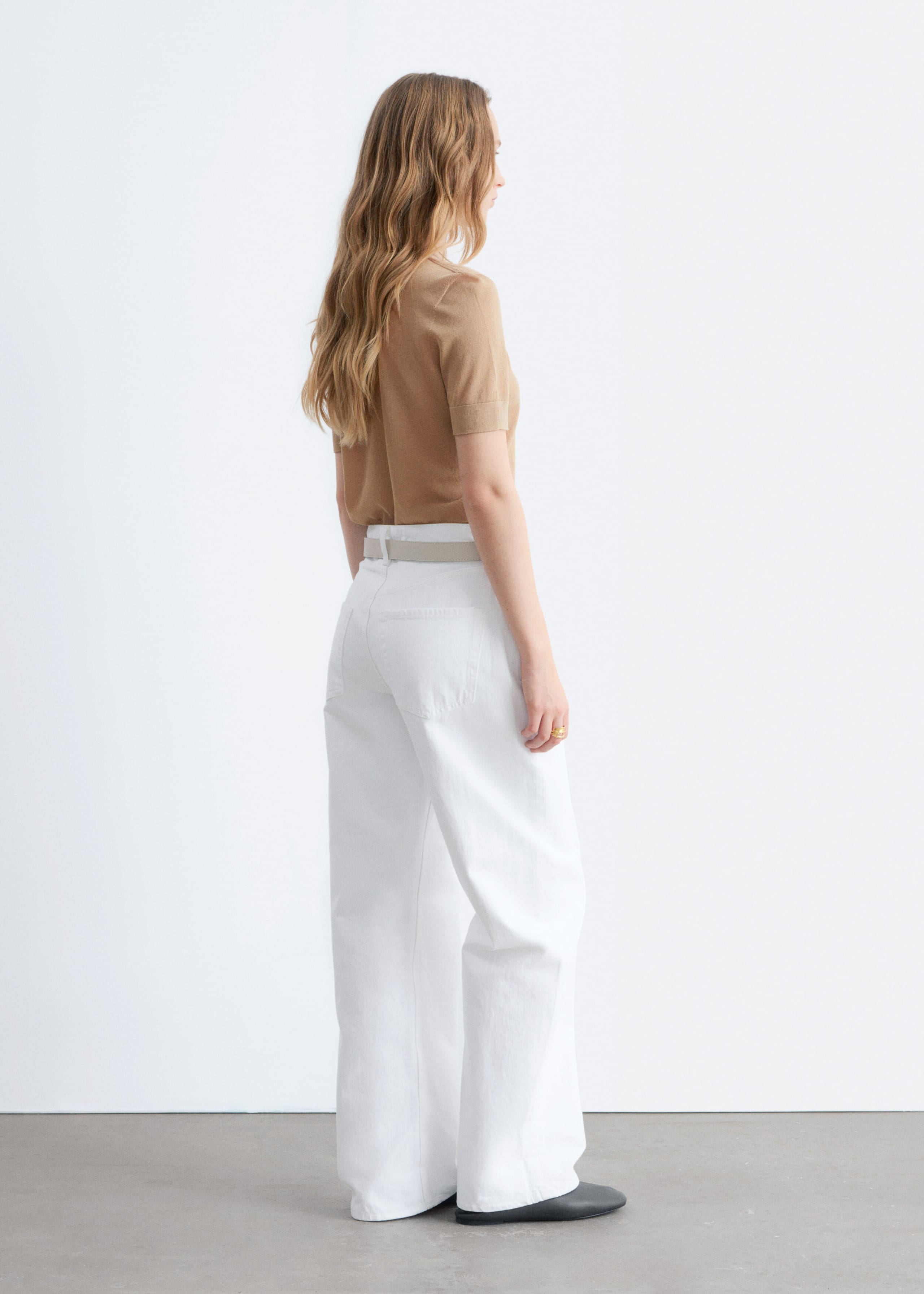 Image of Fine-Knit T-Shirt