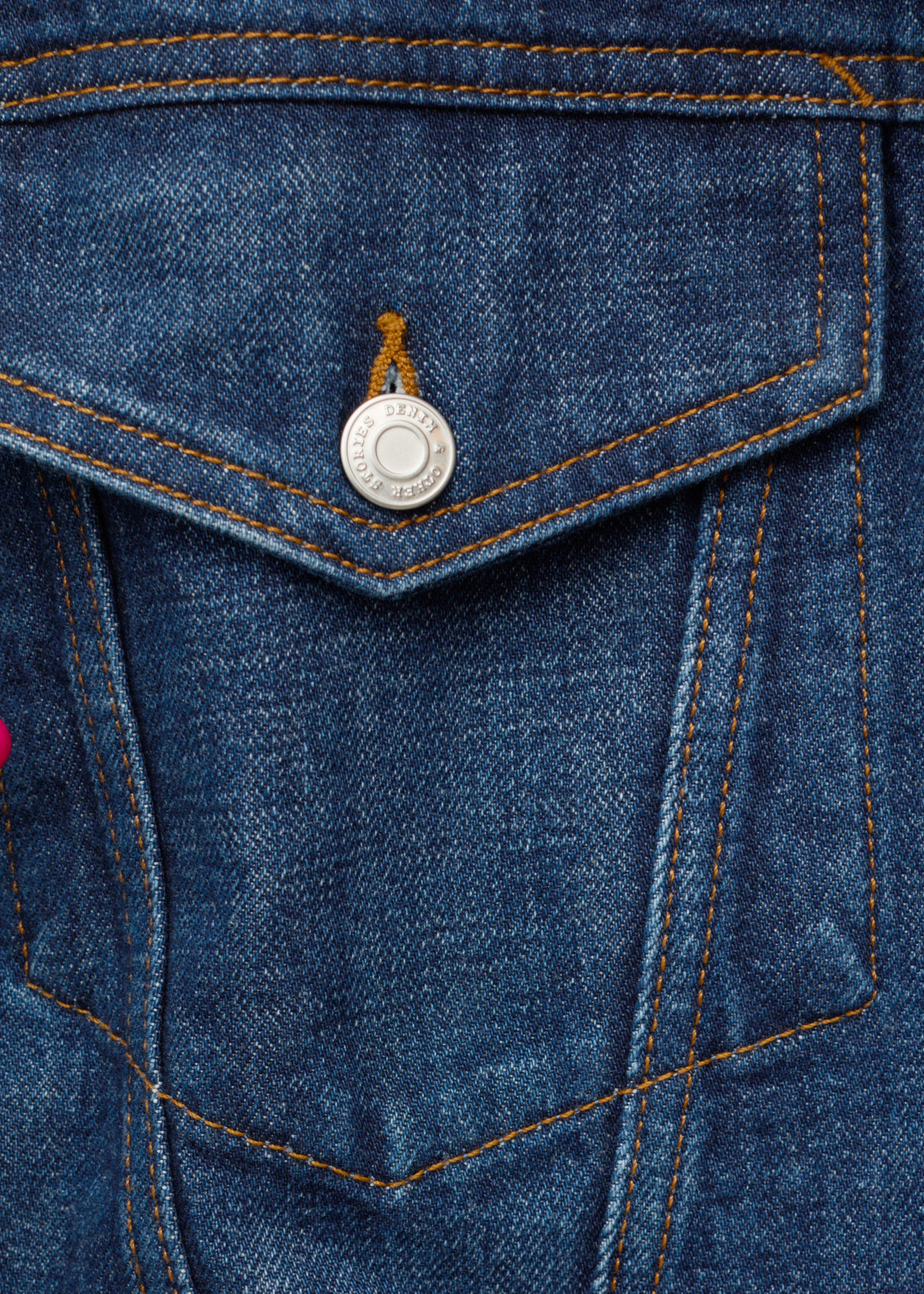 Image of Cropped Denim Jacket