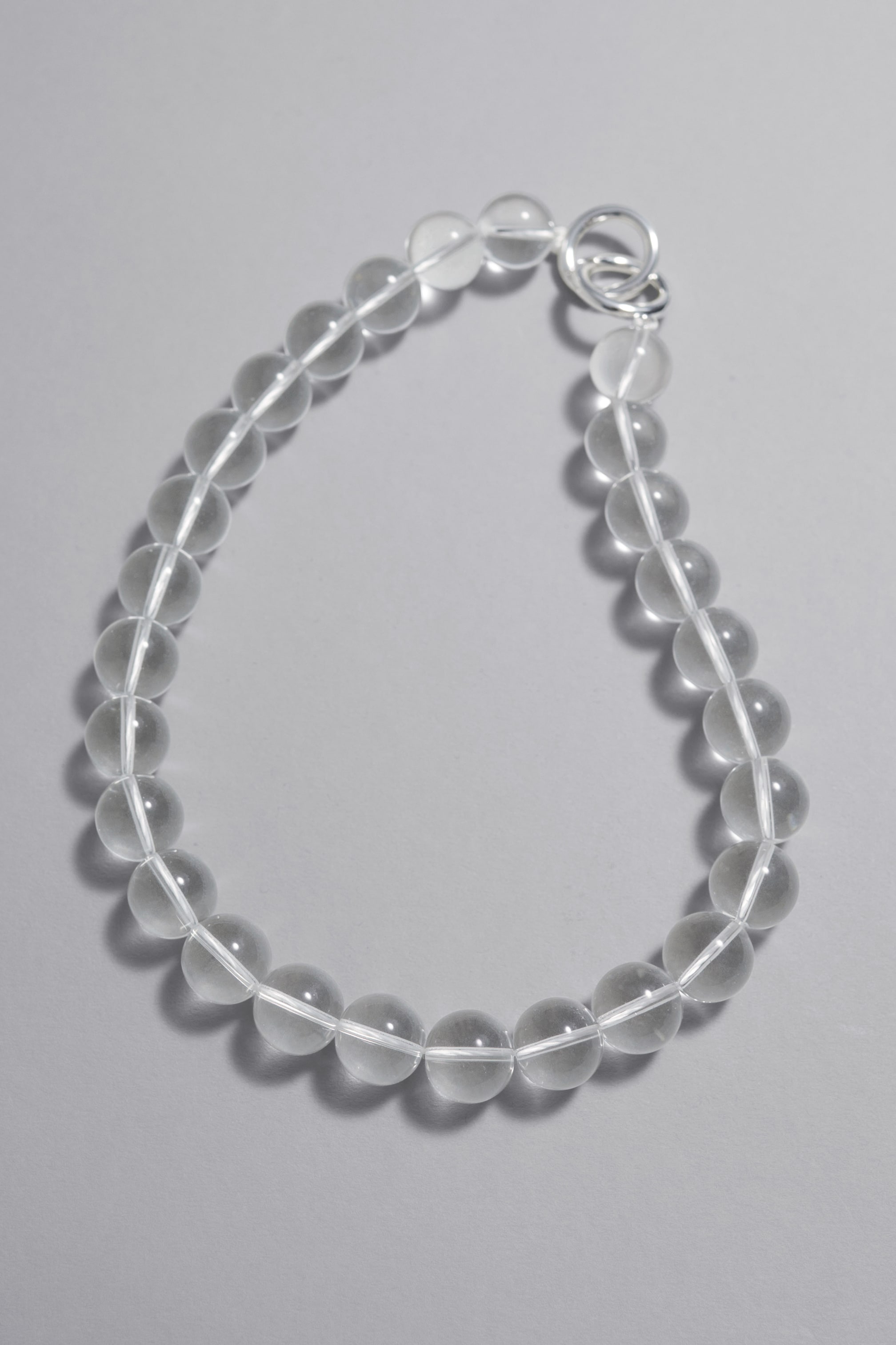 Se større billede: Halskæde med glasperler - Transparent - DAME | H&M DK 1