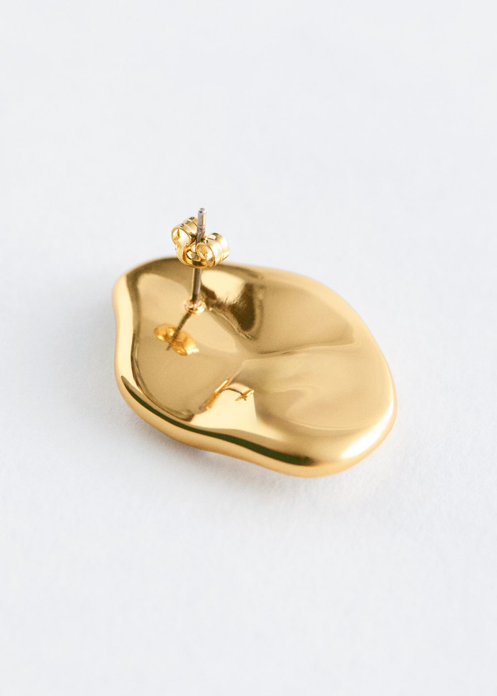 Image of Two-Toned Plate Earrings