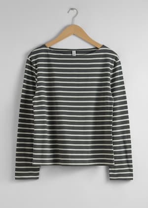 Grey/White Stripes