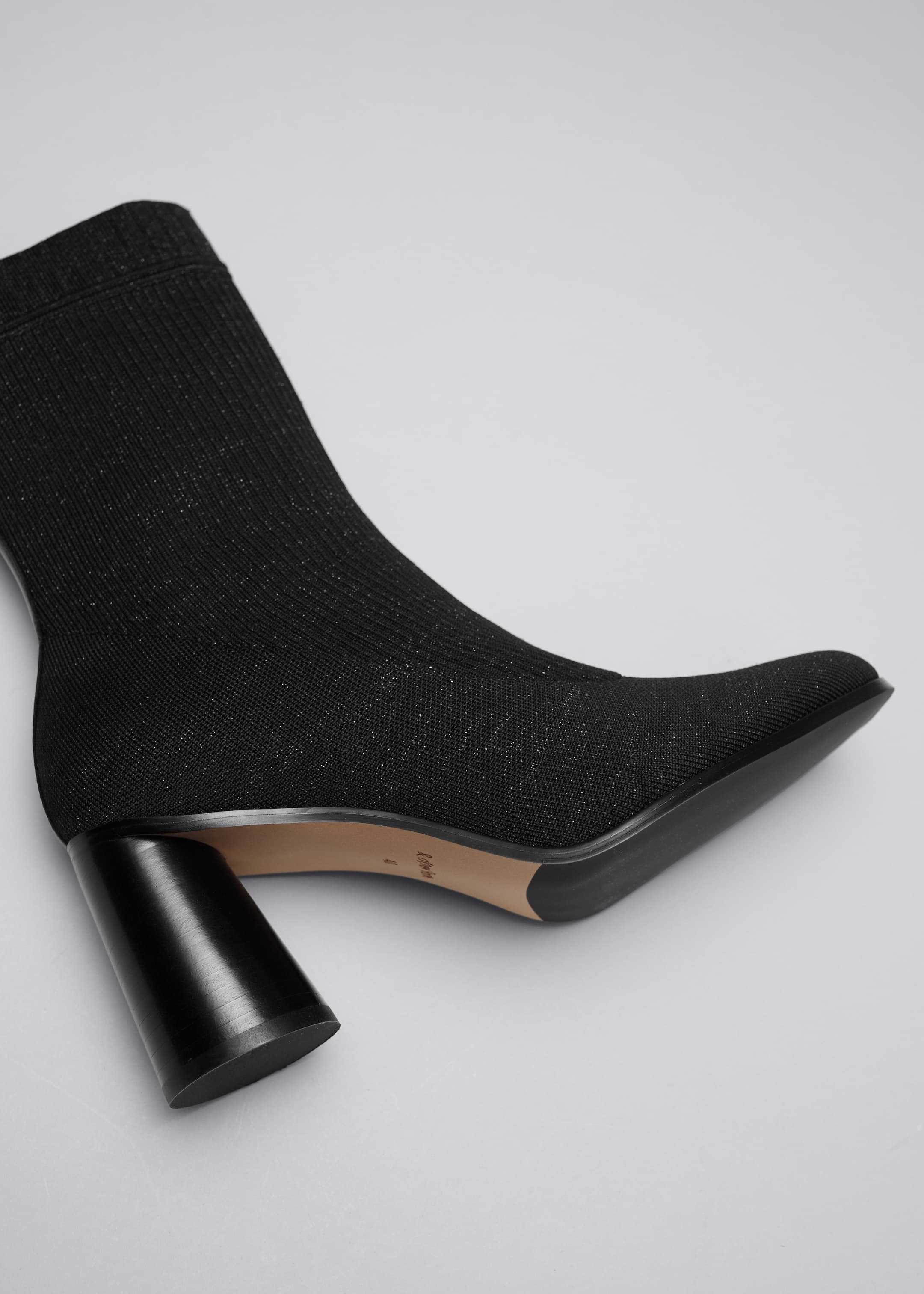 View larger image: Knit Sock Boots - Black/Glitter - Ladies | H&M GB 4