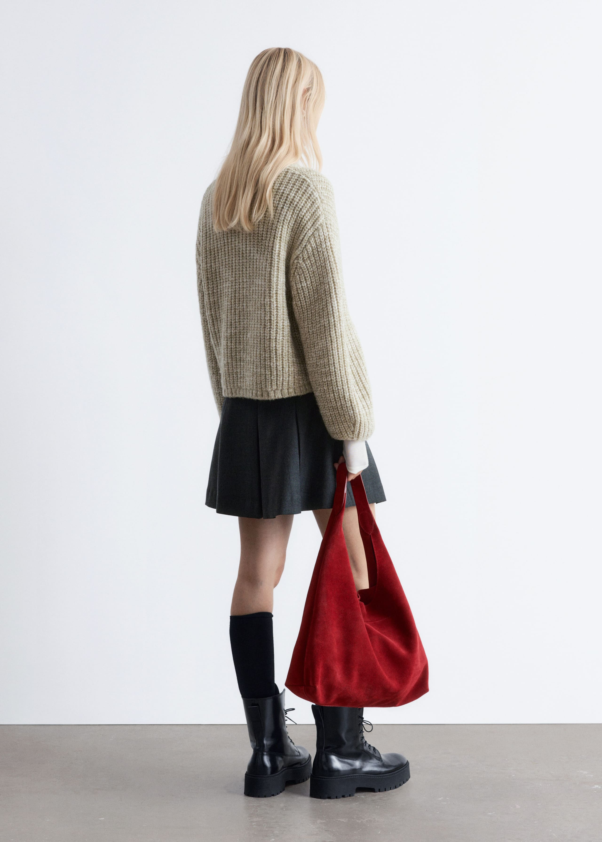 Image of Mottled Knit Jumper
