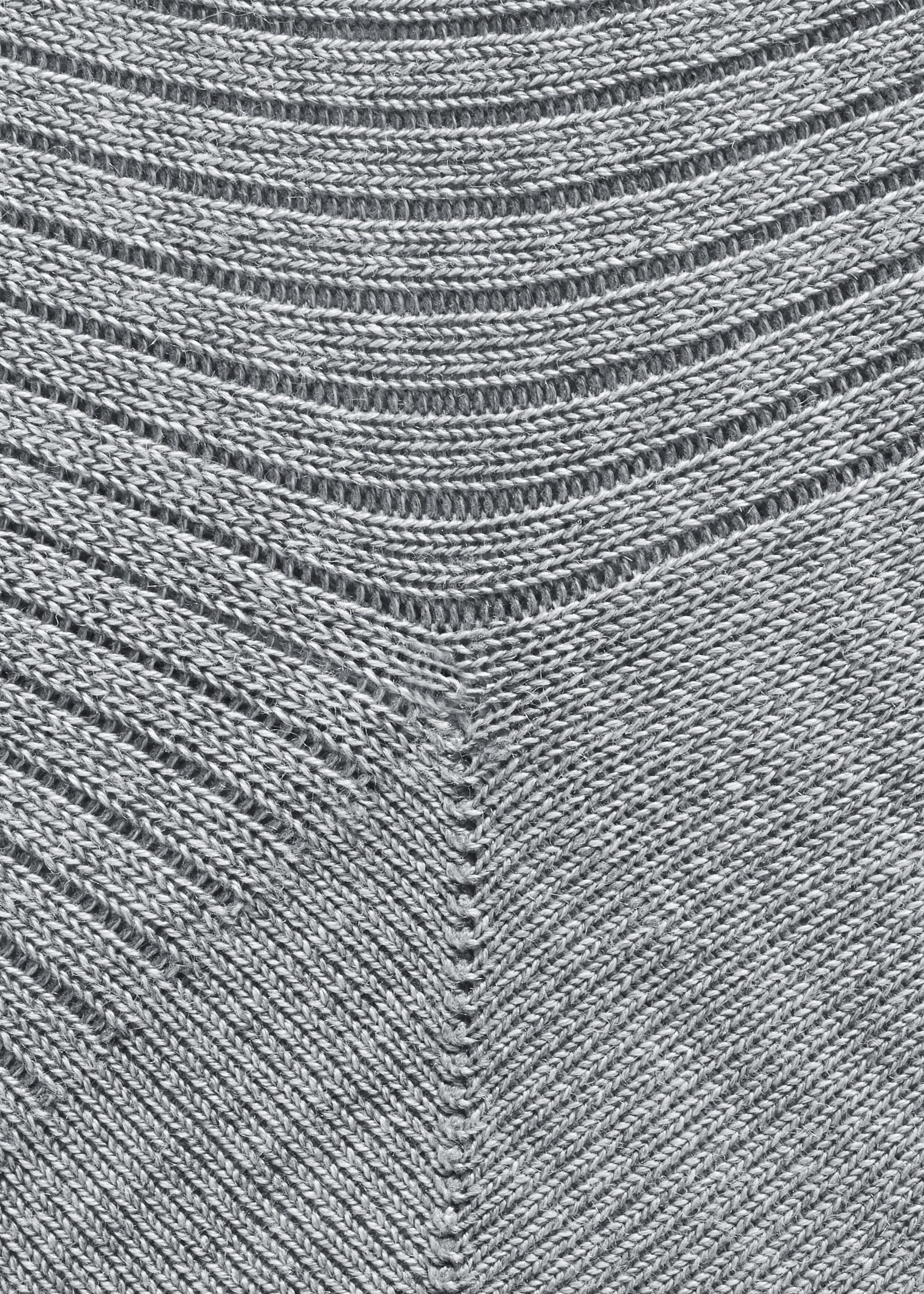 Ribbed Silk-Blend Socks - Grey - Still Life