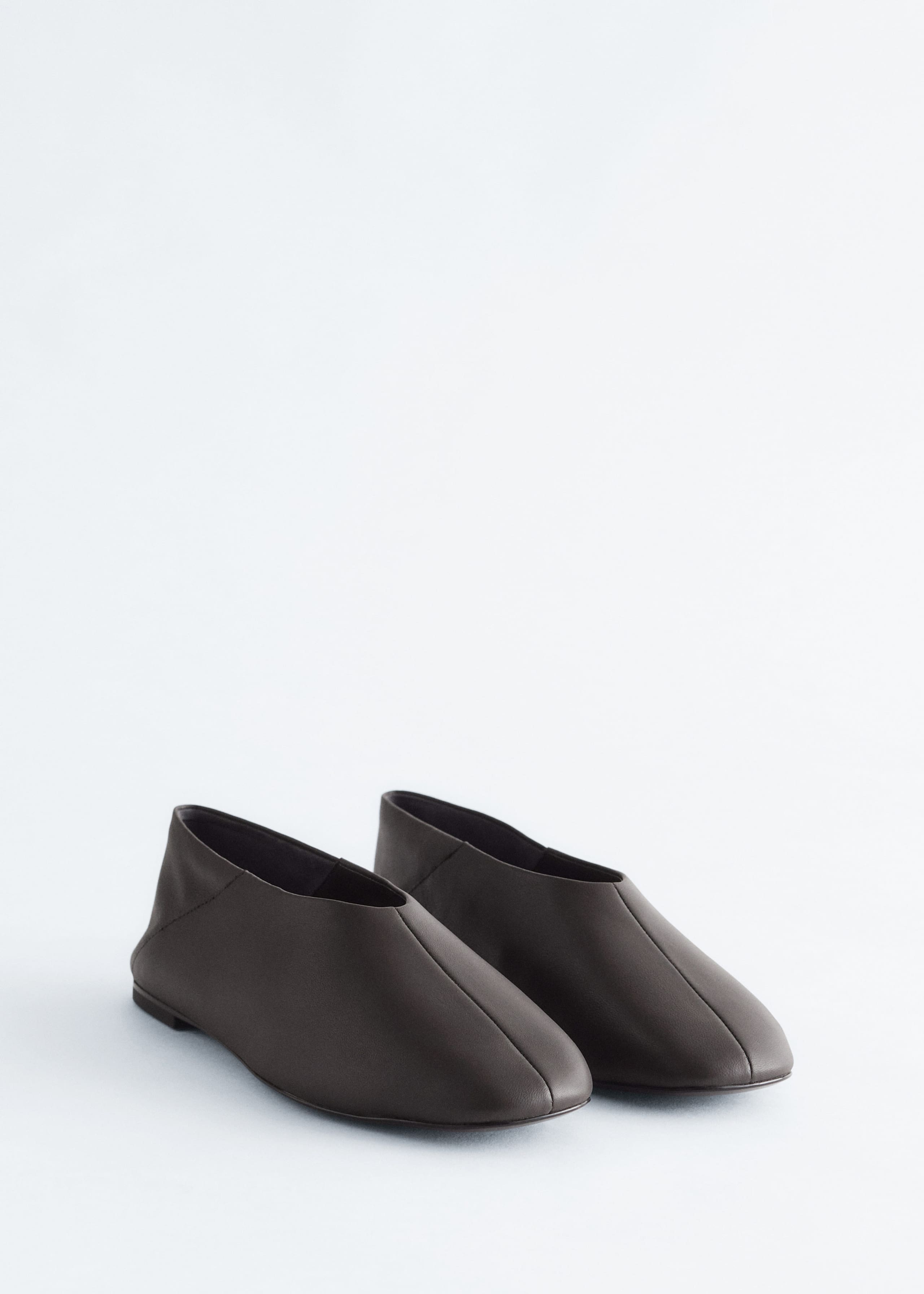 Image of Leather Ballet Flats