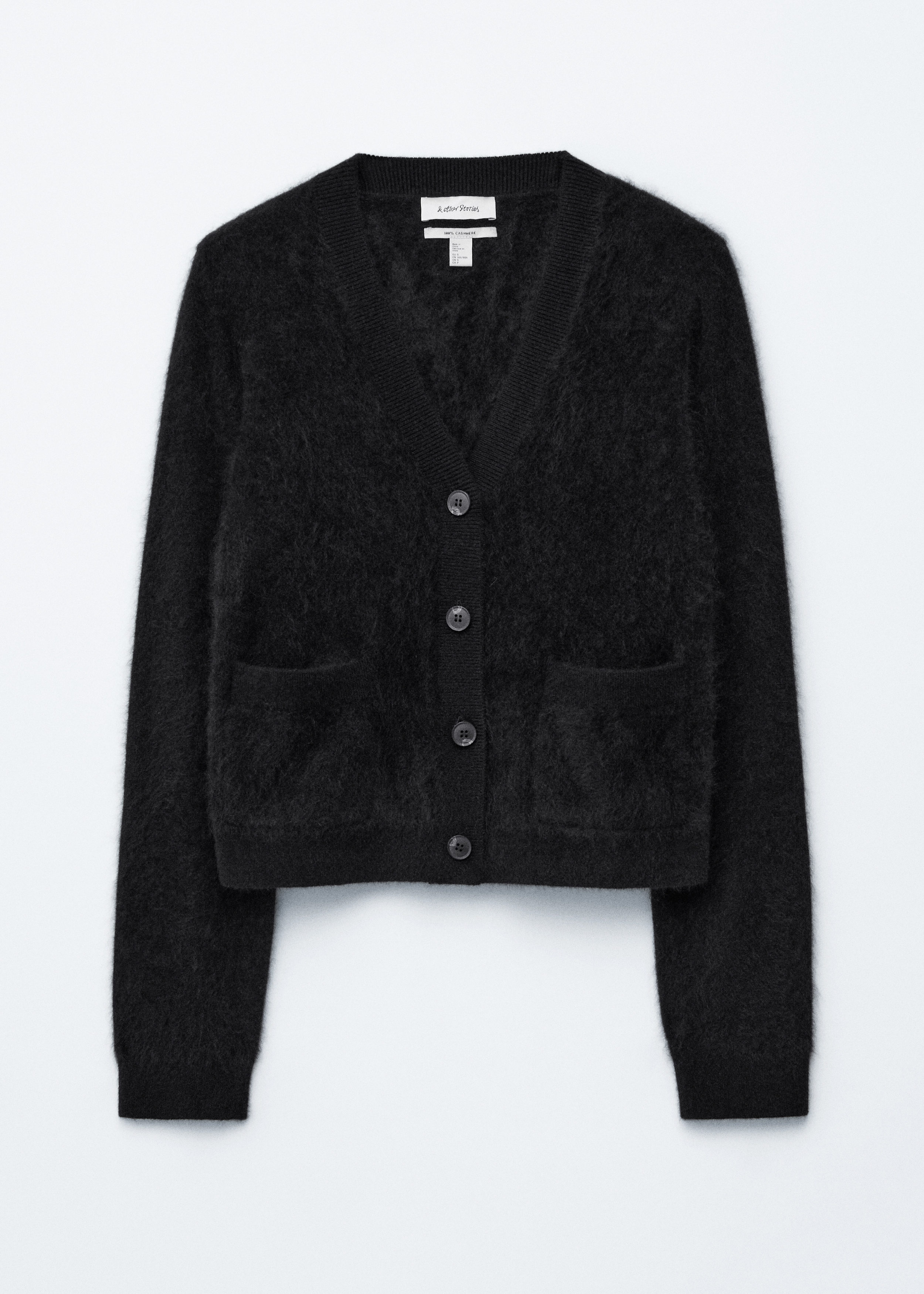 Cropped Cashmere Cardigan