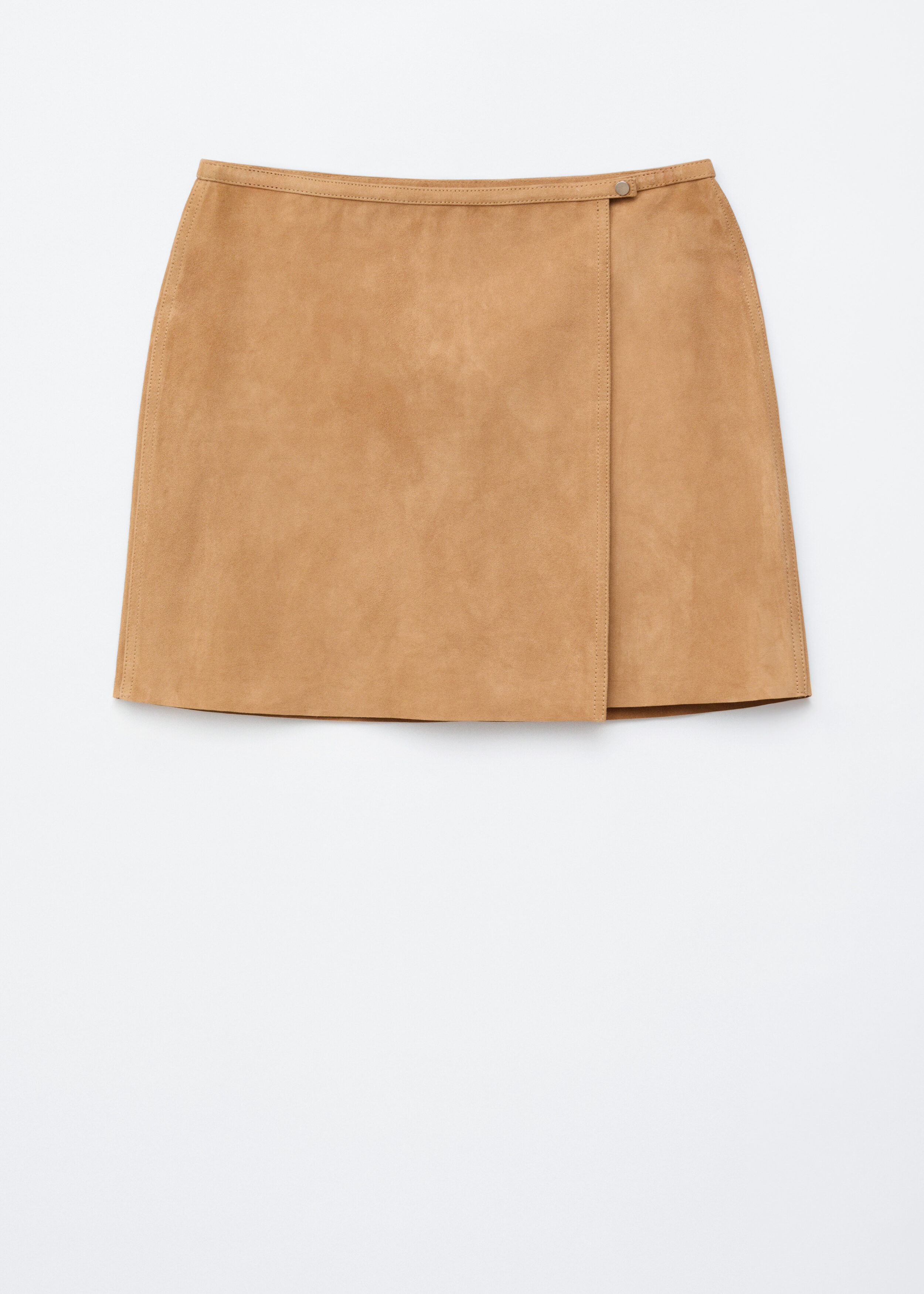 Suede Mini Skirt