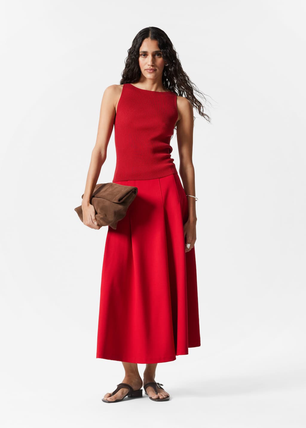 Image of A-LineMidiSkirt