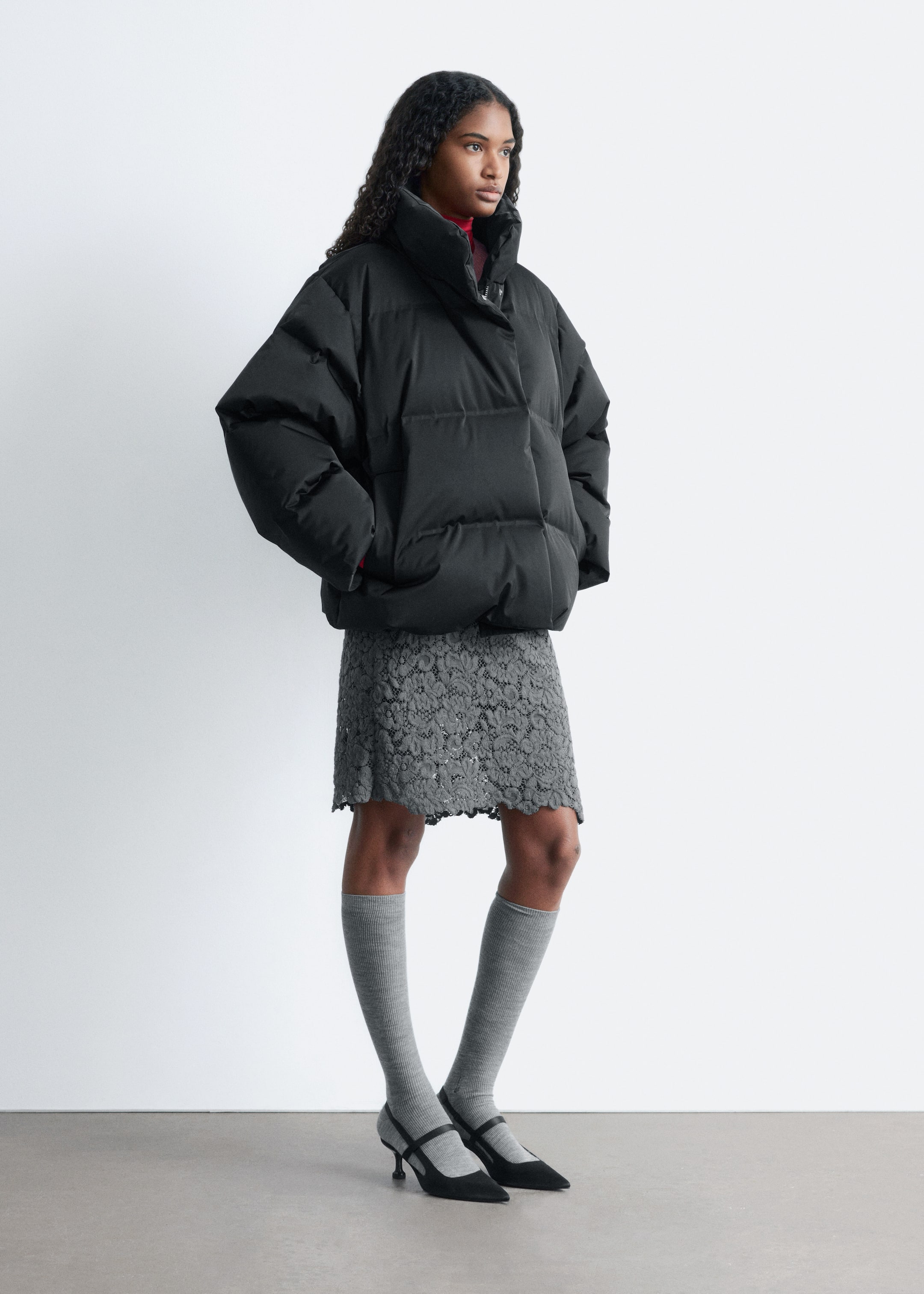 Grösseres Bild ansehen: Daunenjacke - Schwarz - DAMEN | H&M CH 6
