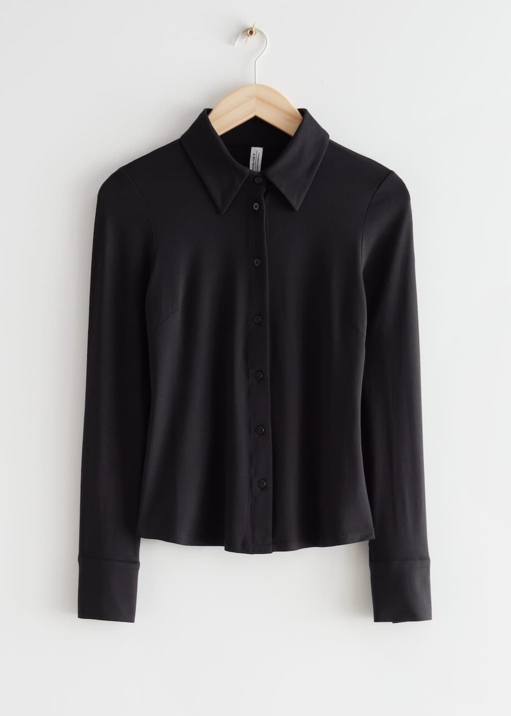 Fitted Shirt - Black - Still Life