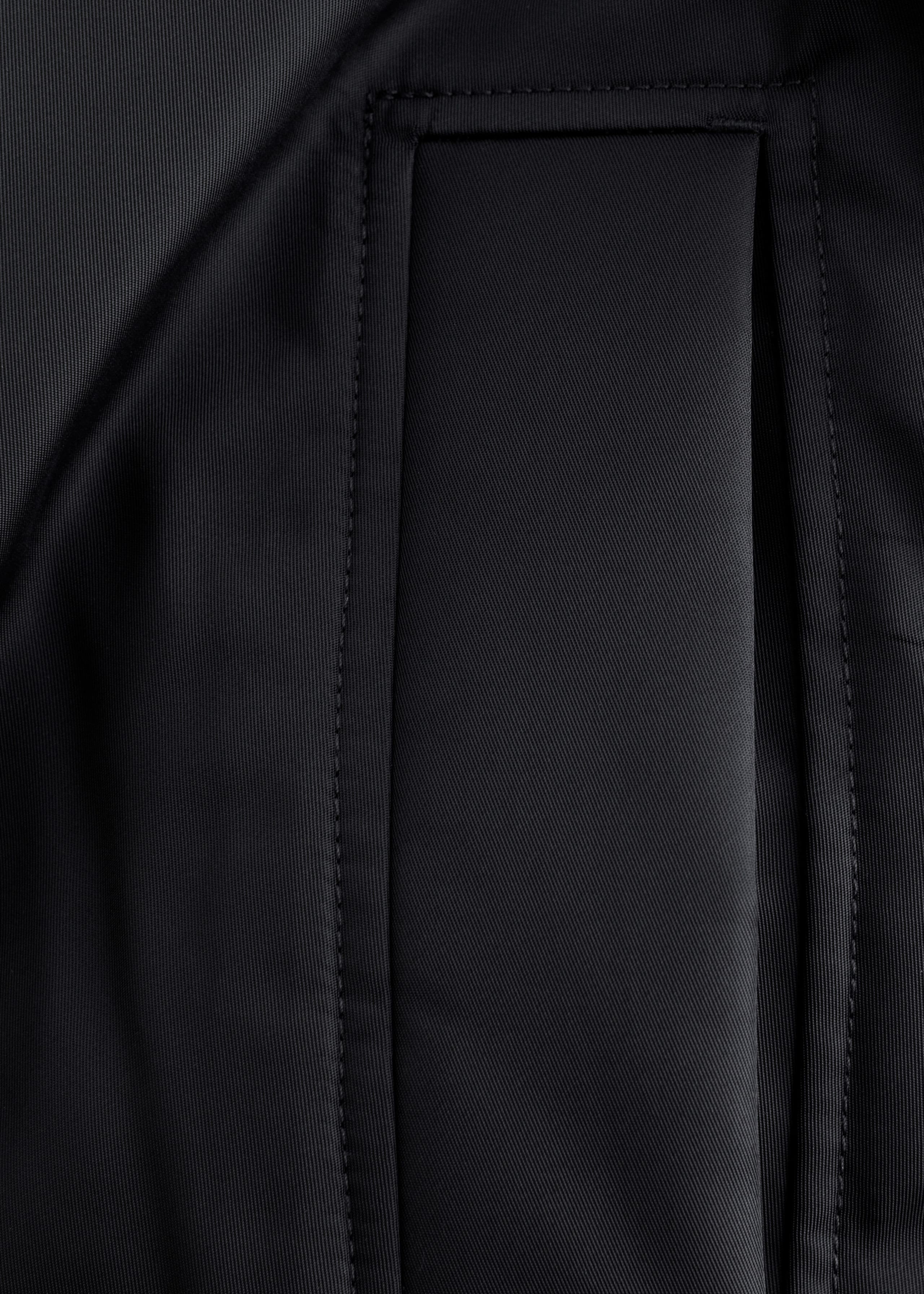 Image of Voluminous-Sleeve Bomber Jacket