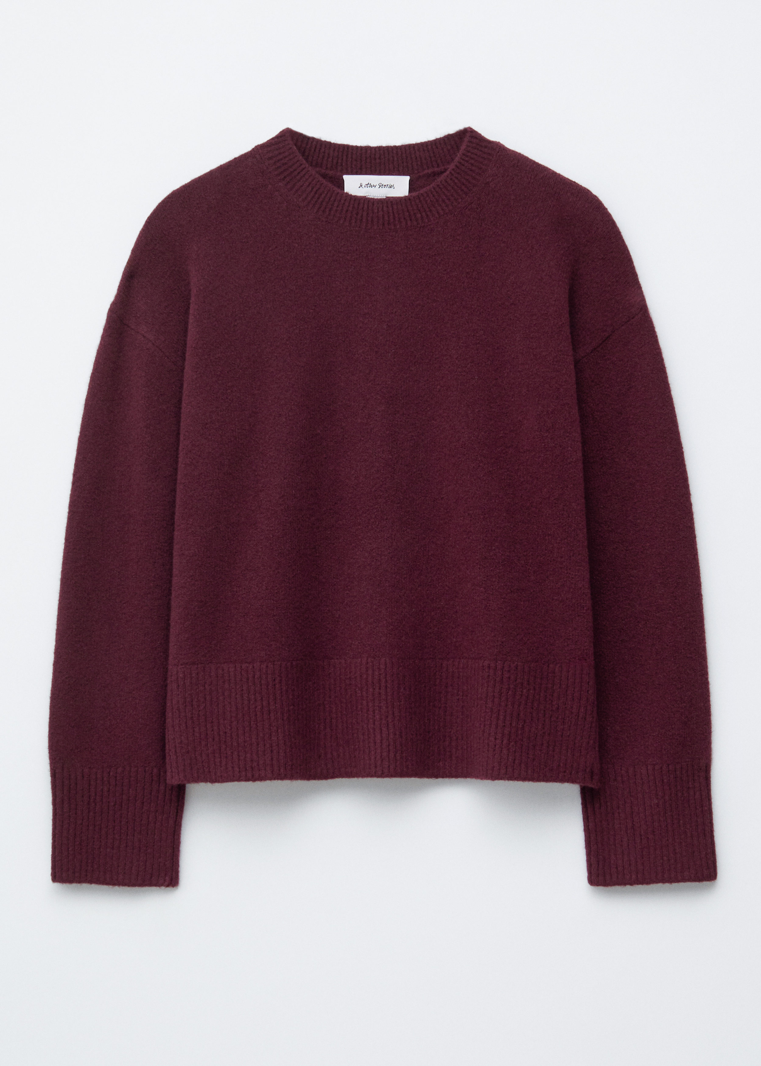 トップス UNDERCOVER Mohair Border Grange Knit Mohair-Blend Jumper - Dark Blue - Sweaters - & Other Stories GB