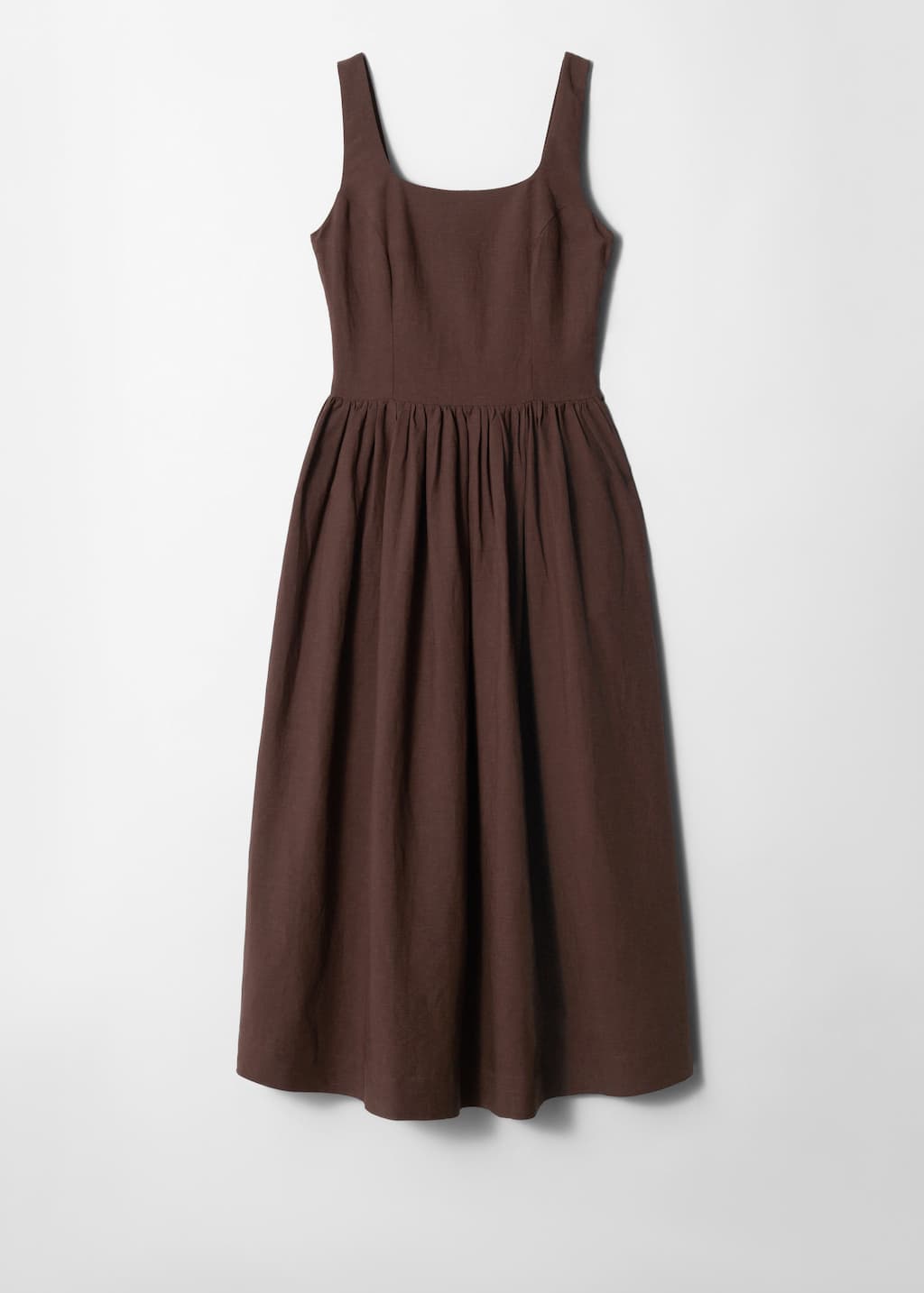 Robe midi évasée