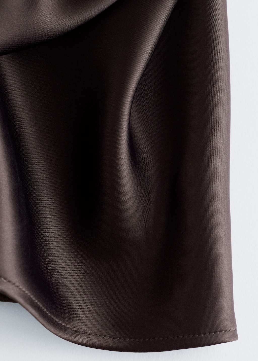 Image of Ärmelloses Midikleid aus Satin