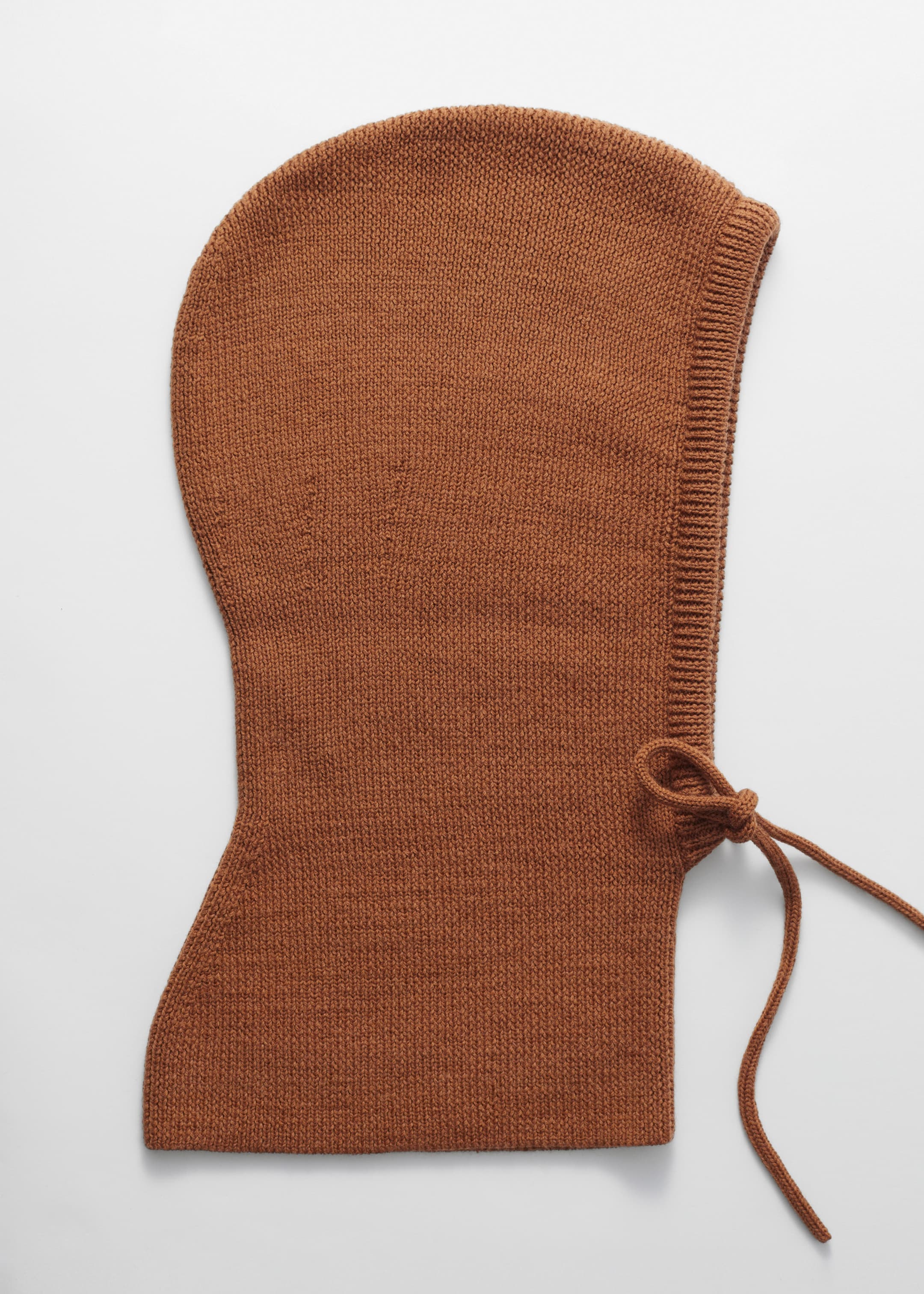 Visa större bild: Oversized balaklava i ull - Brun - DAM | H&M SE 1
