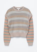 Beige/Multi Stripe