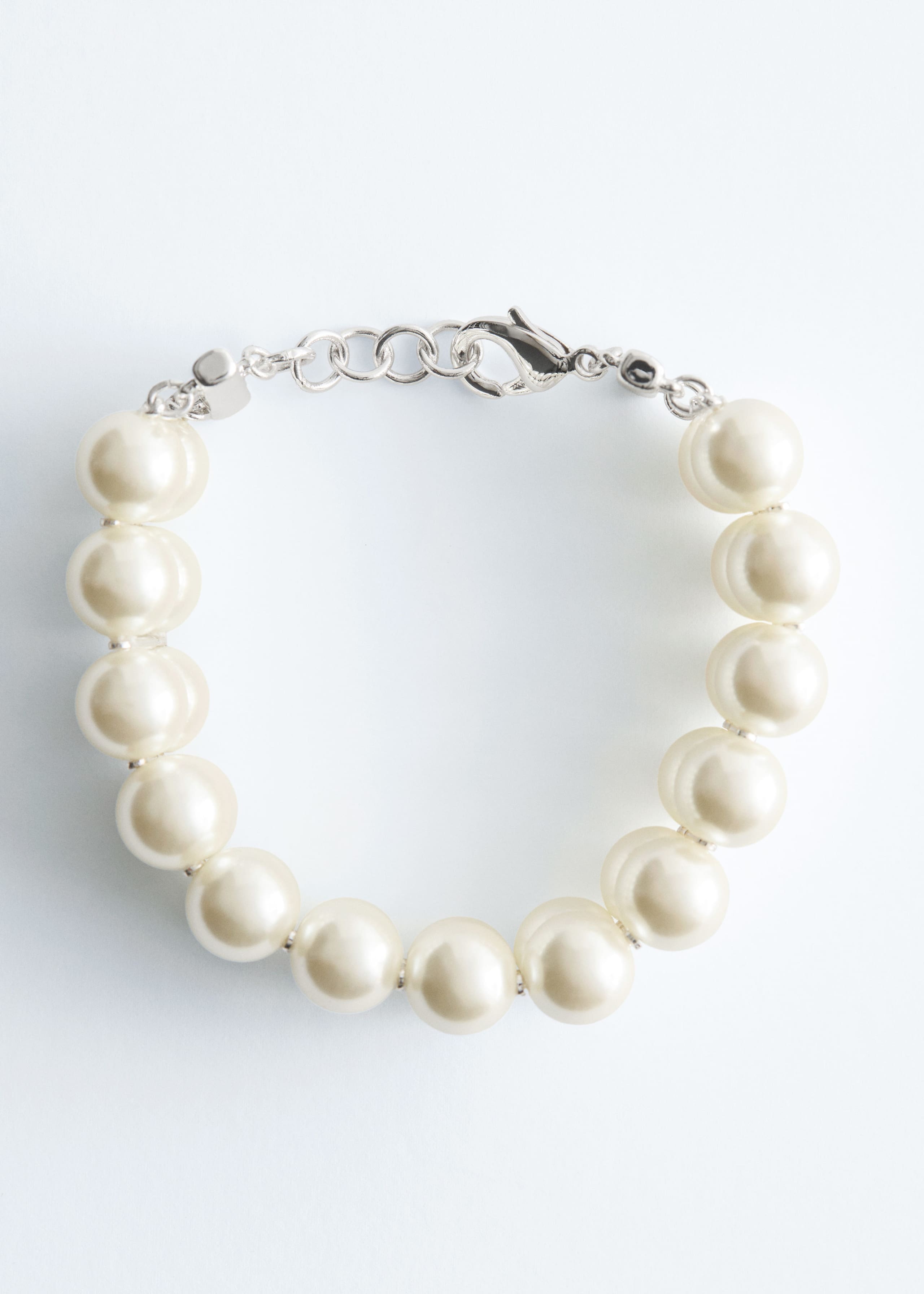 Image of Faux Pearl Bracelet