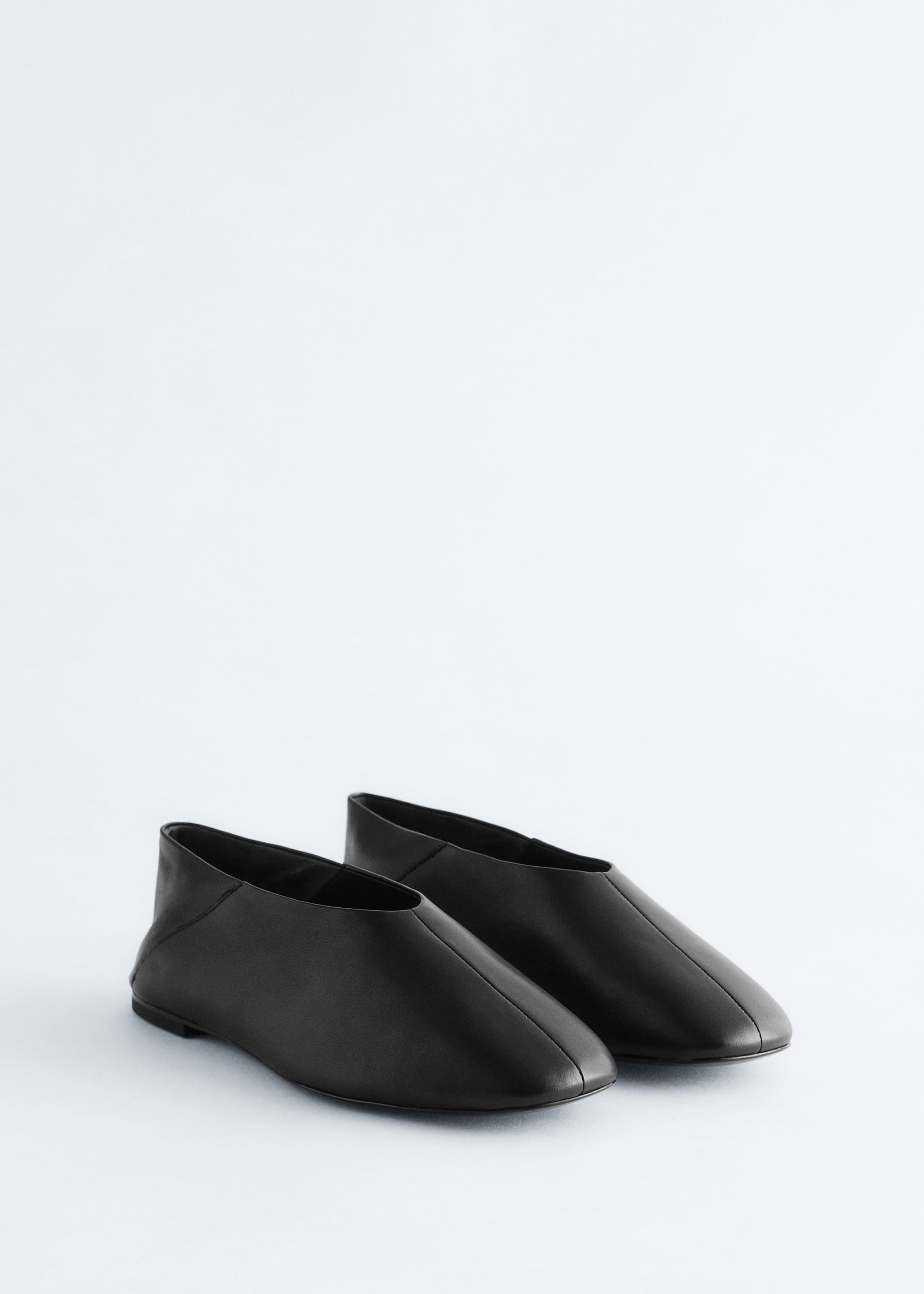 Image of Leather Ballet Flats
