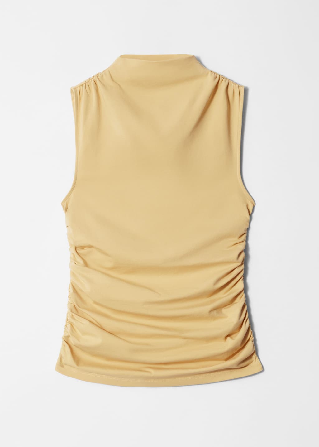 Image of Sleeveless Mock-Neck Top