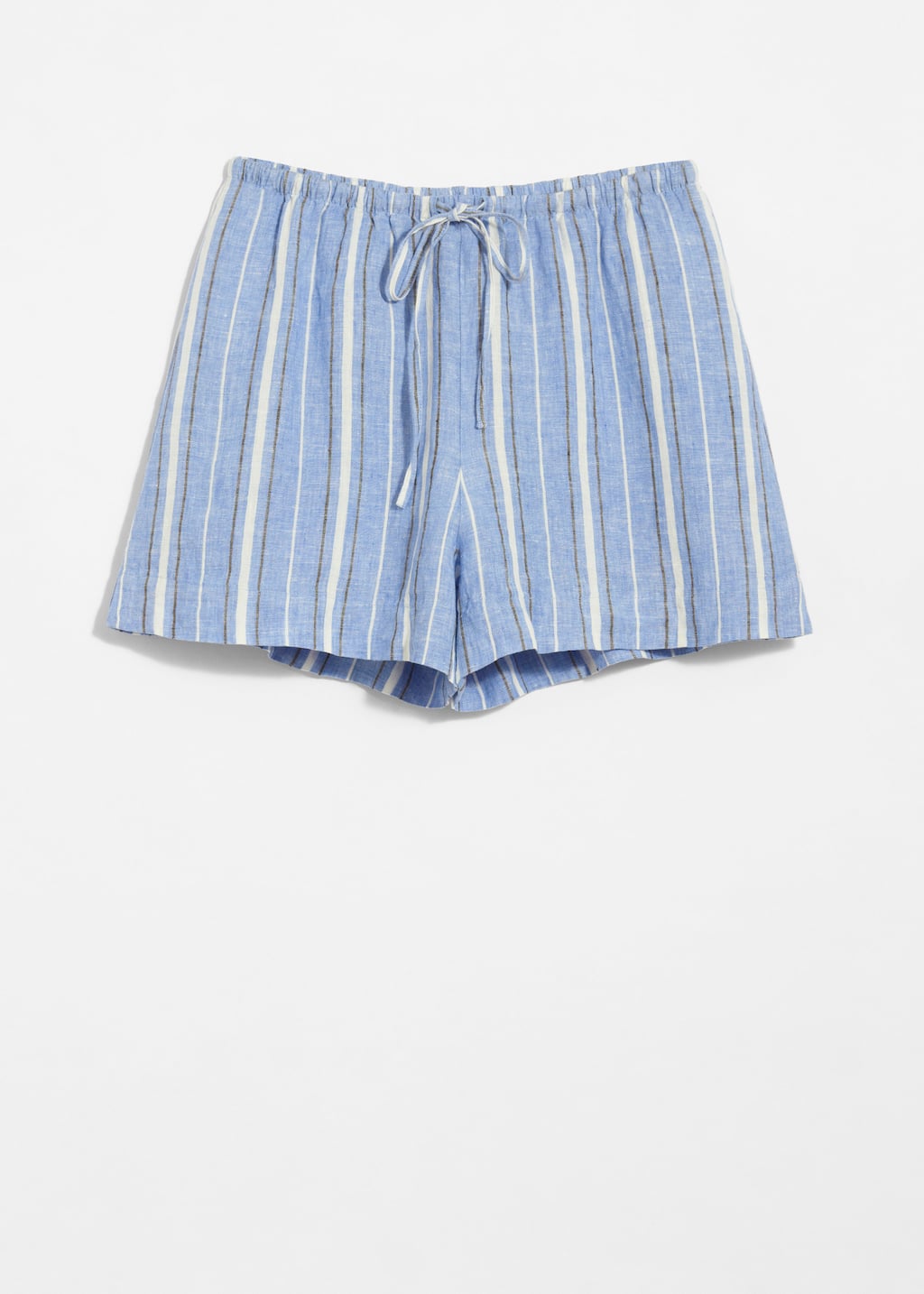 Drawstring Linen Shorts