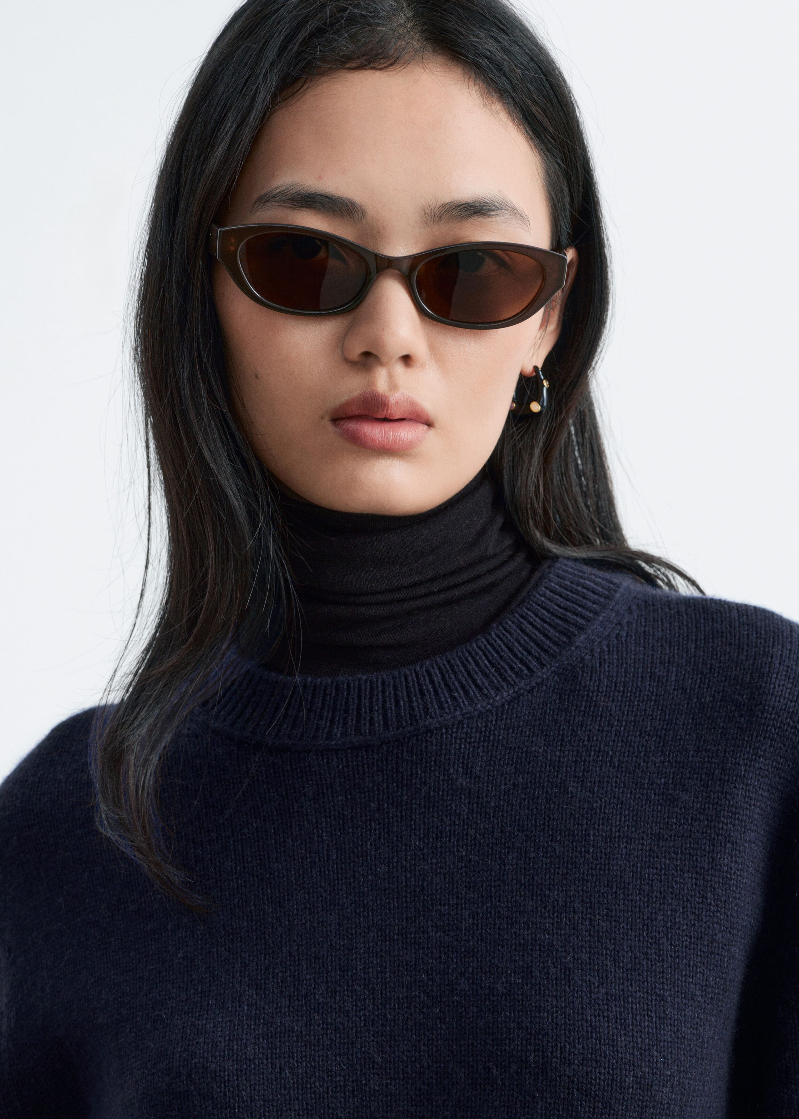 Cashmere-Blend Jumper - Red - Lookbook