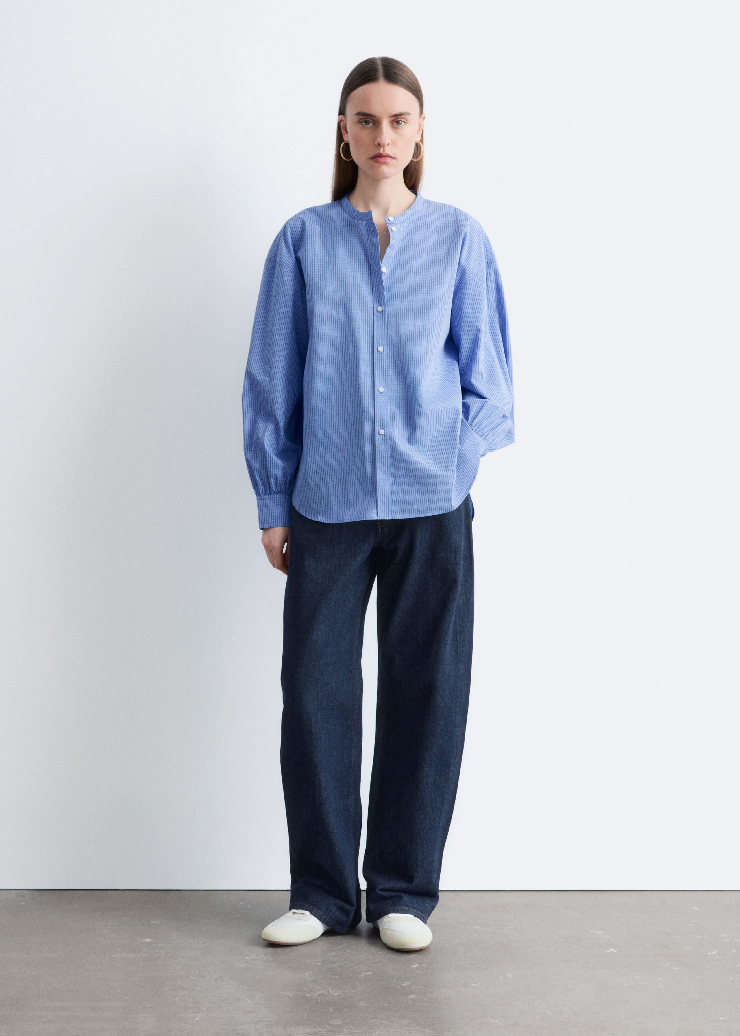 Image of Oversized Cotton Shirt