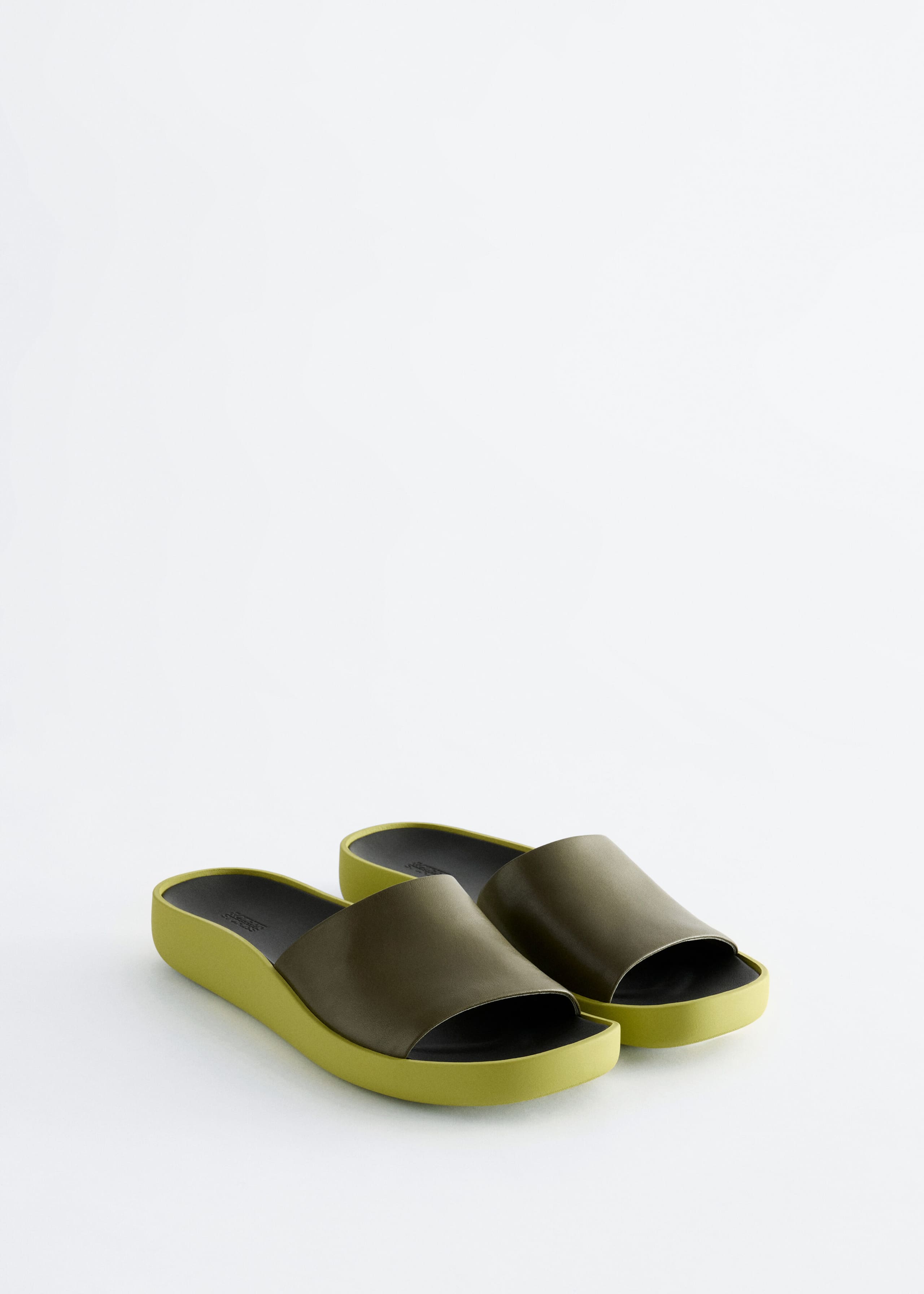 Image of Slip-On Leather Sandals