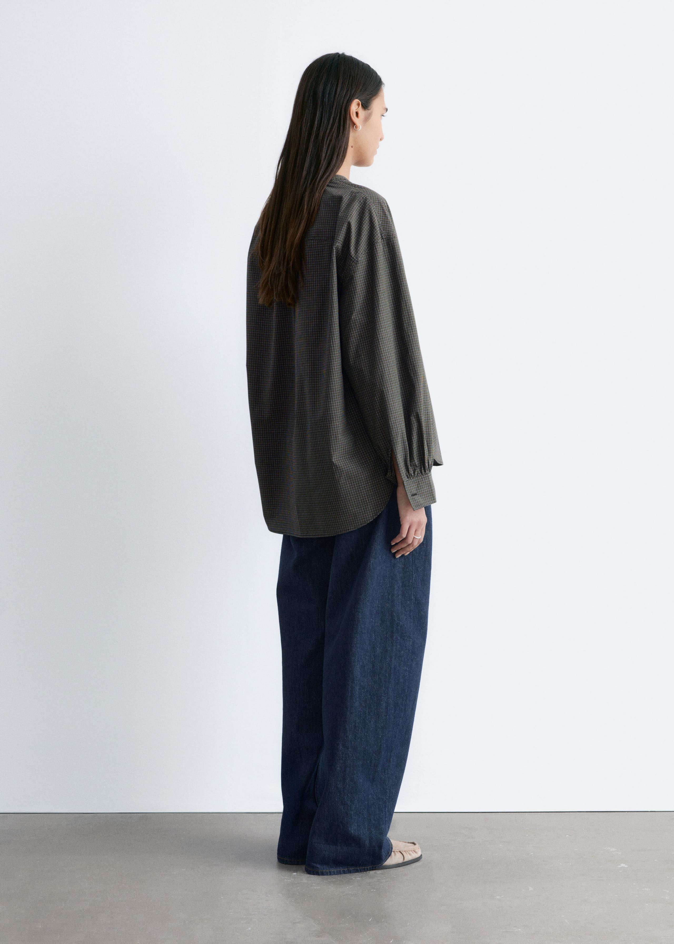 Image of Hemd mit Oversized-Passform aus Baumwolle