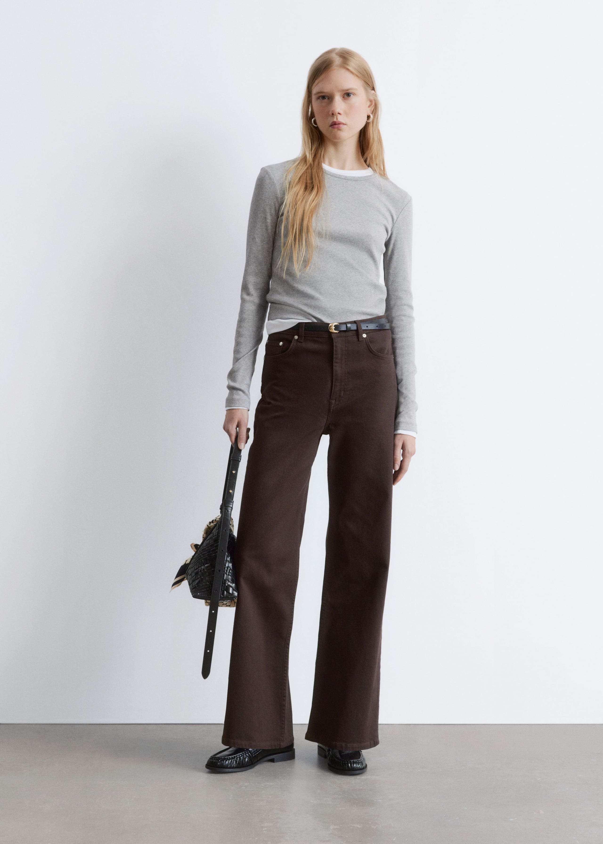 Image of Wide-Leg Jeans