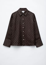 Dark Brown/Dots