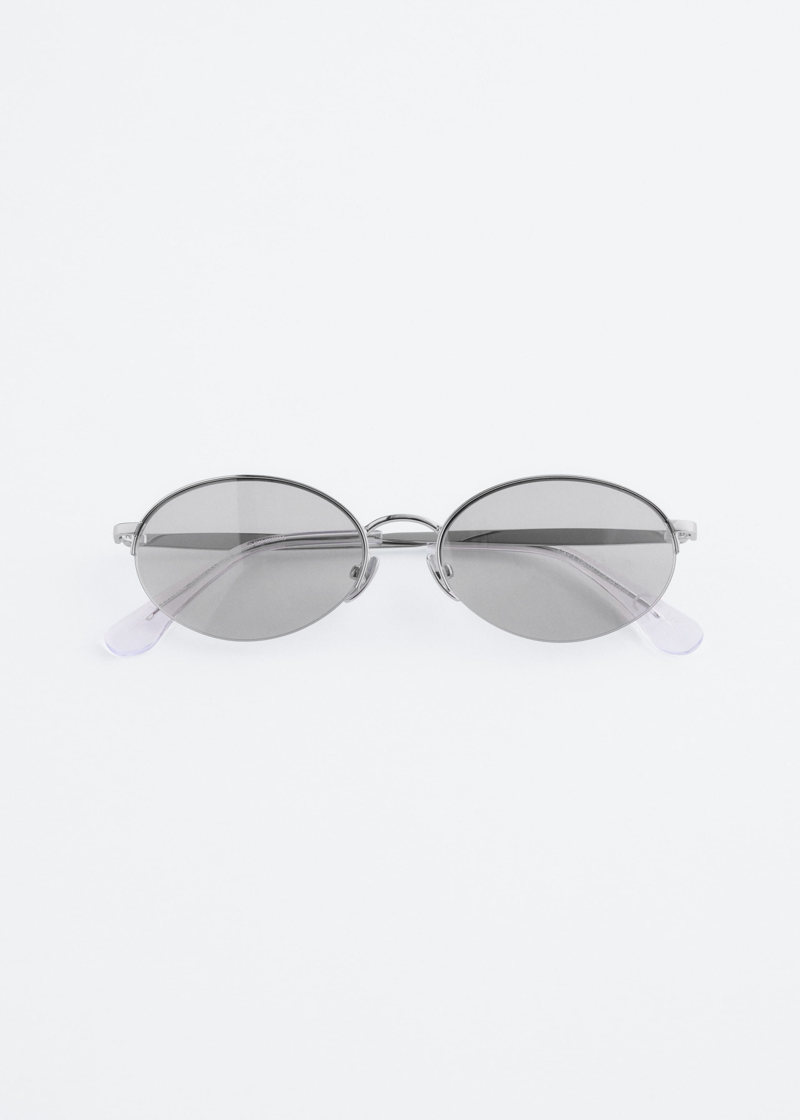 Image of Round Wire-Frame Sunglasses