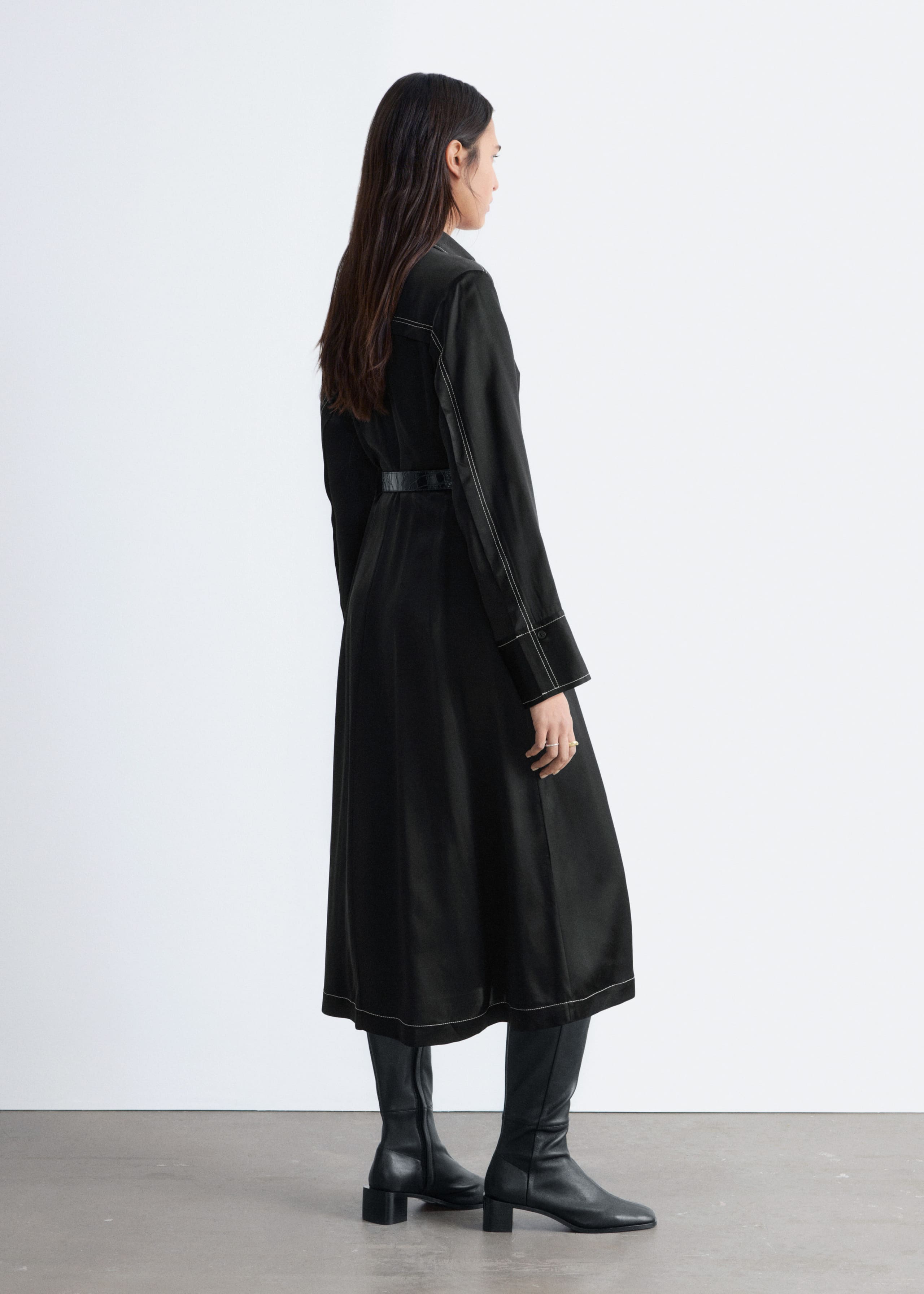 Image of Shirt Midi Dress