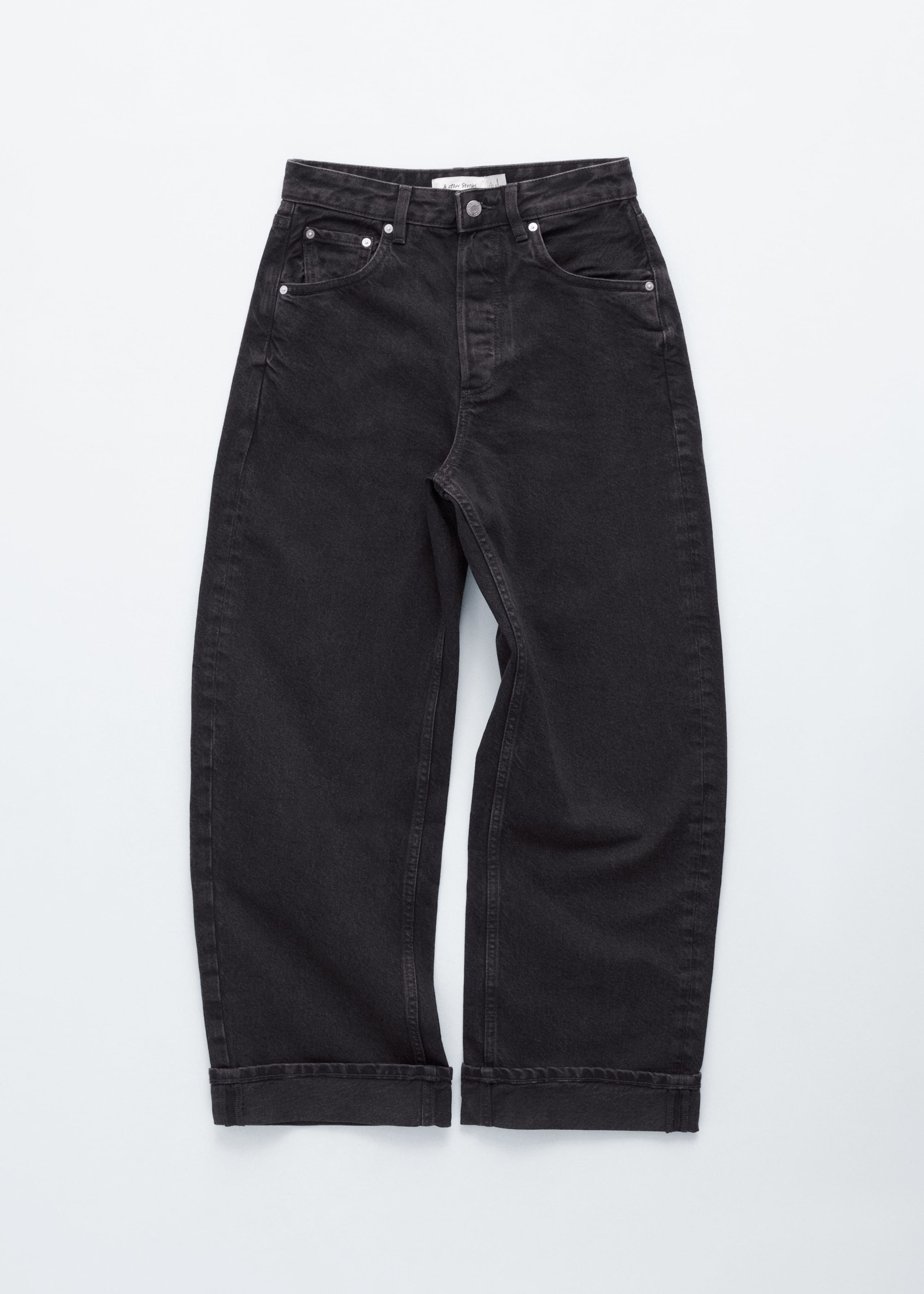 Image of Barrel-Leg Jeans