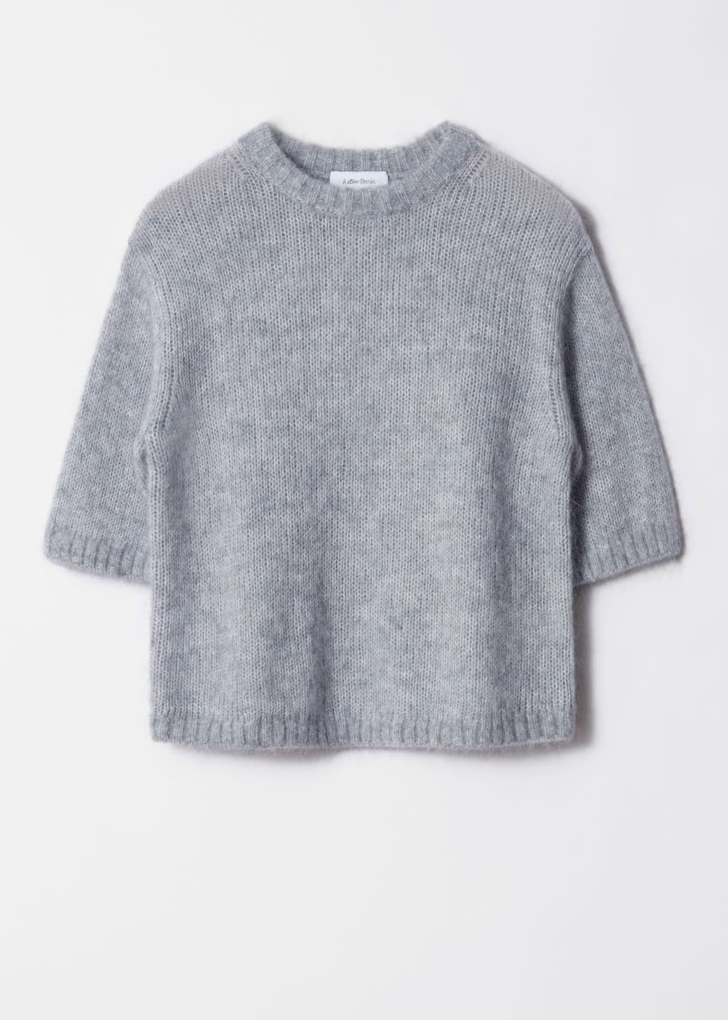 Image of Knitted Mohair-Blend T-Shirt