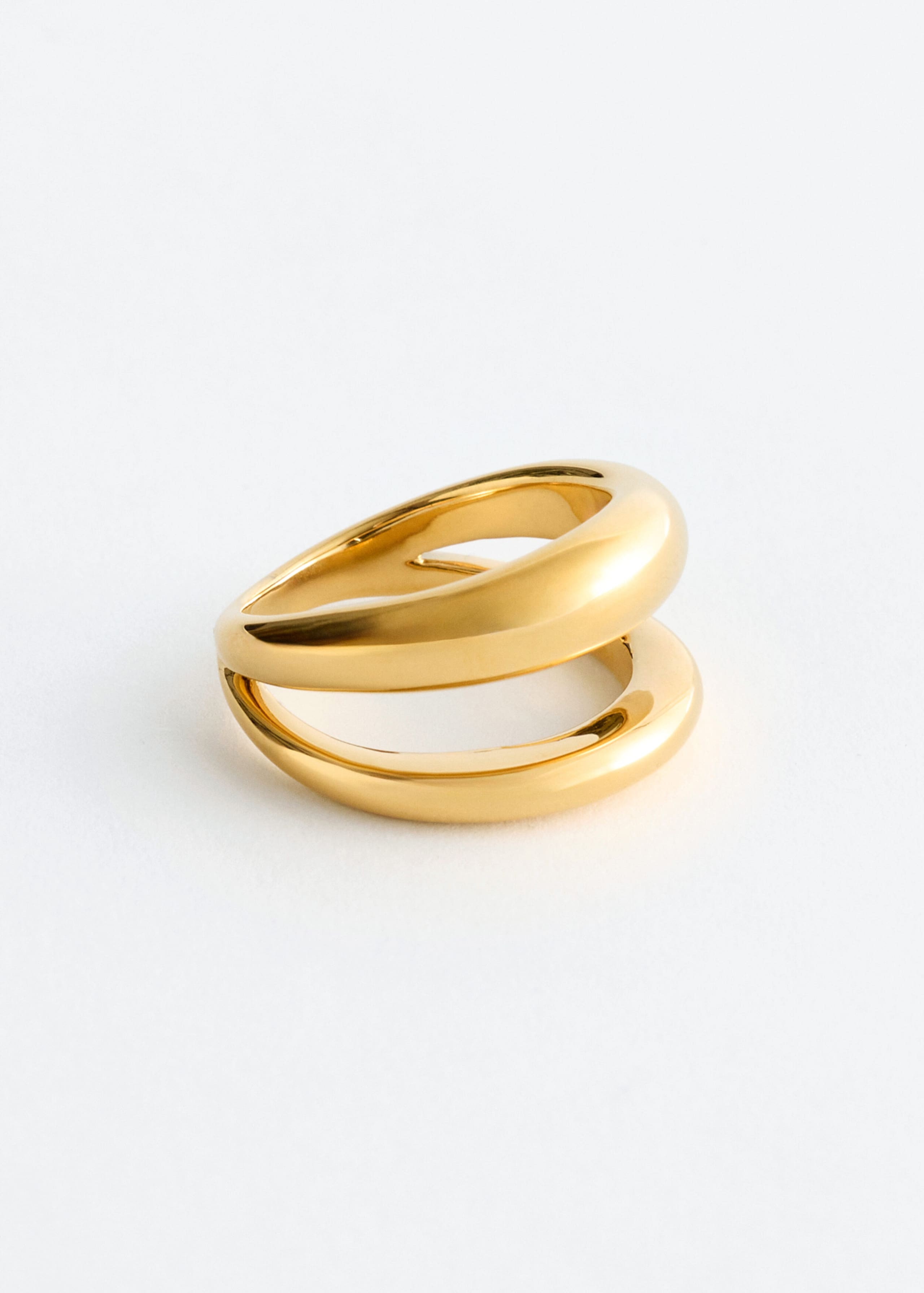 Double-Band Ring - Gold - Still Life
