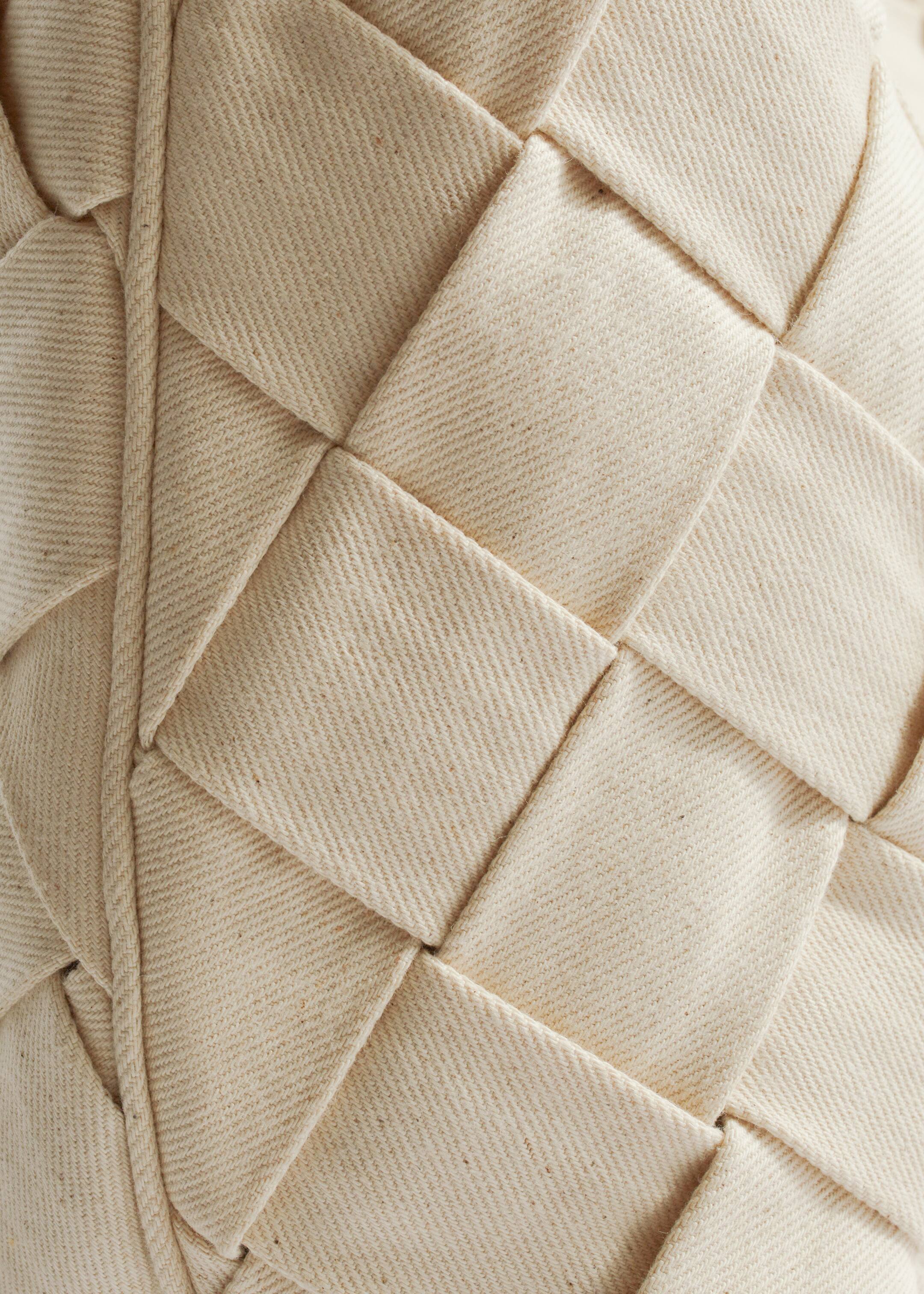 Ingrandisci l'immagine: Braided Denim Tote - Wheat - DONNA | H&M CH 5