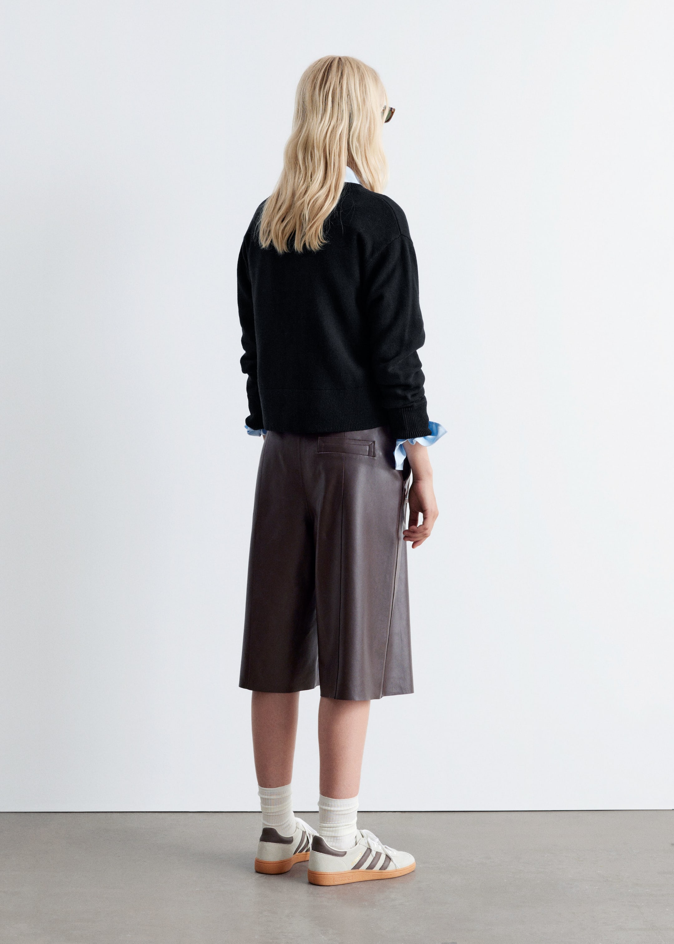 Visa större bild: Cardigan i ullblandning - Svart - DAM | H&M FI 4
