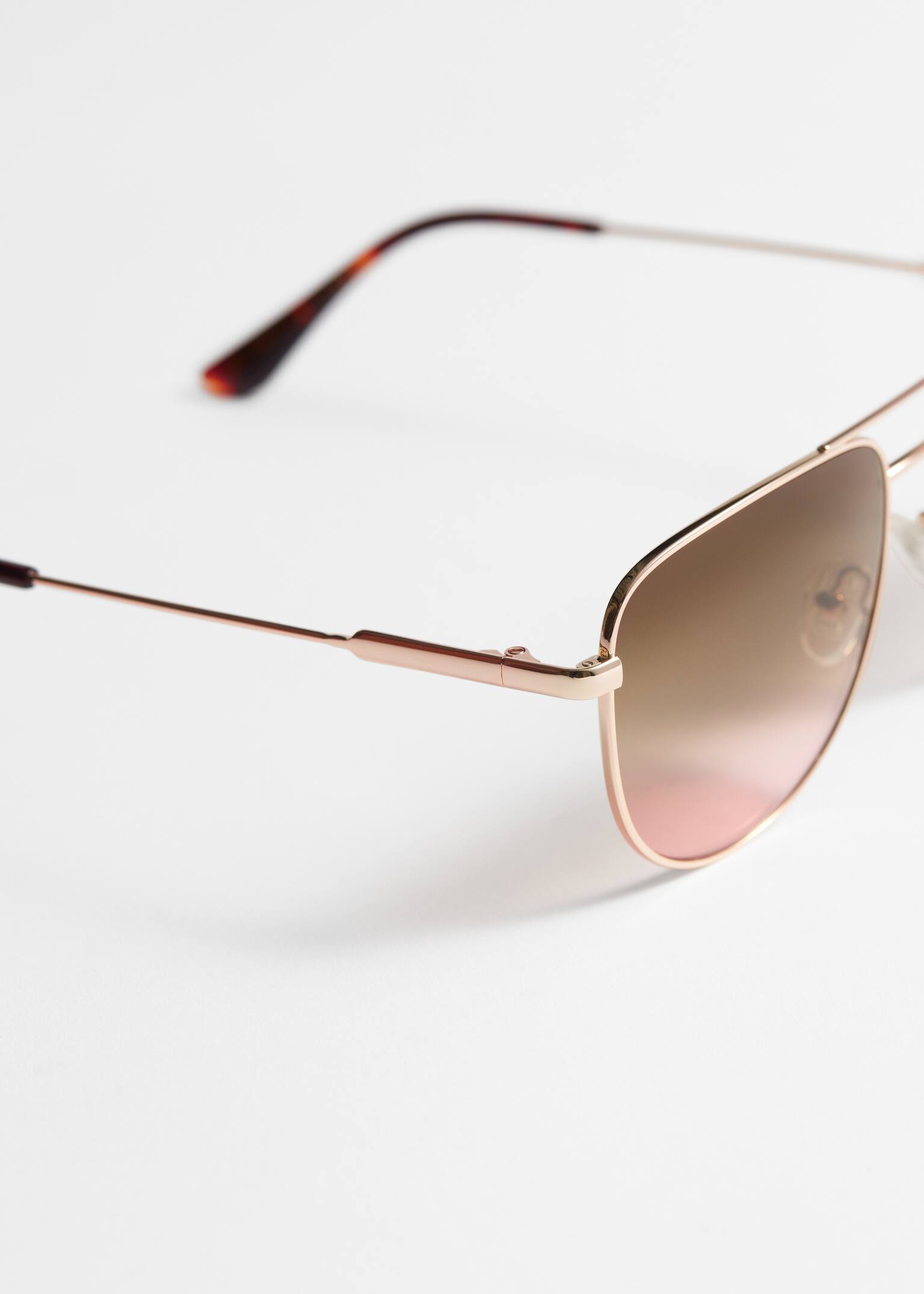 Γυαλιά ηλίου Aviator - Brown - 2
