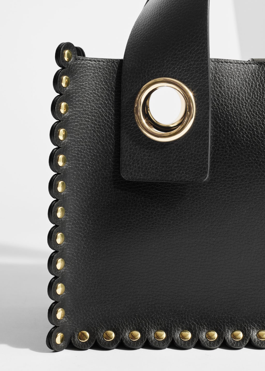 Image of Tote bag clouté en MIRUM®