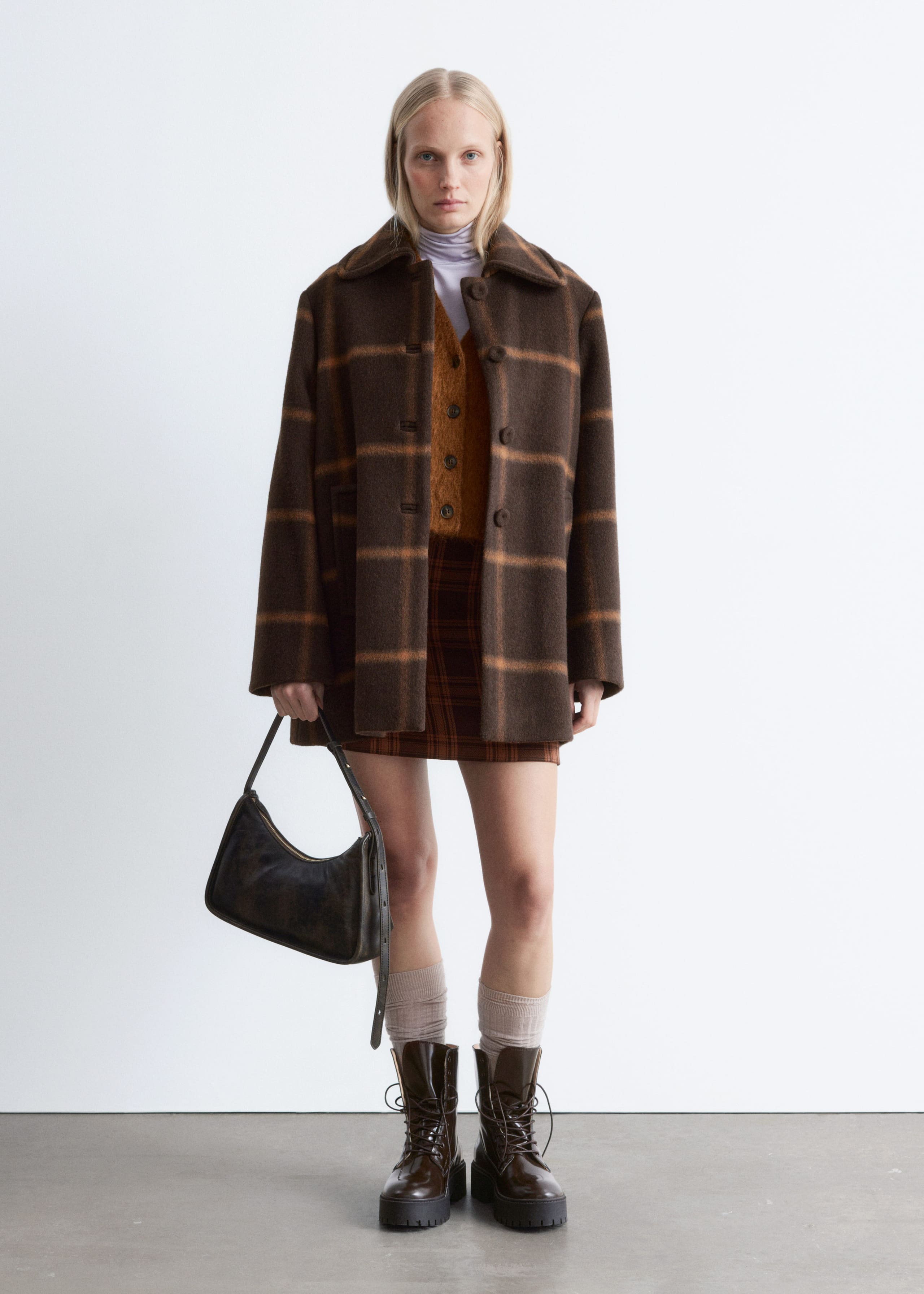 Image of Schultertasche aus Leder