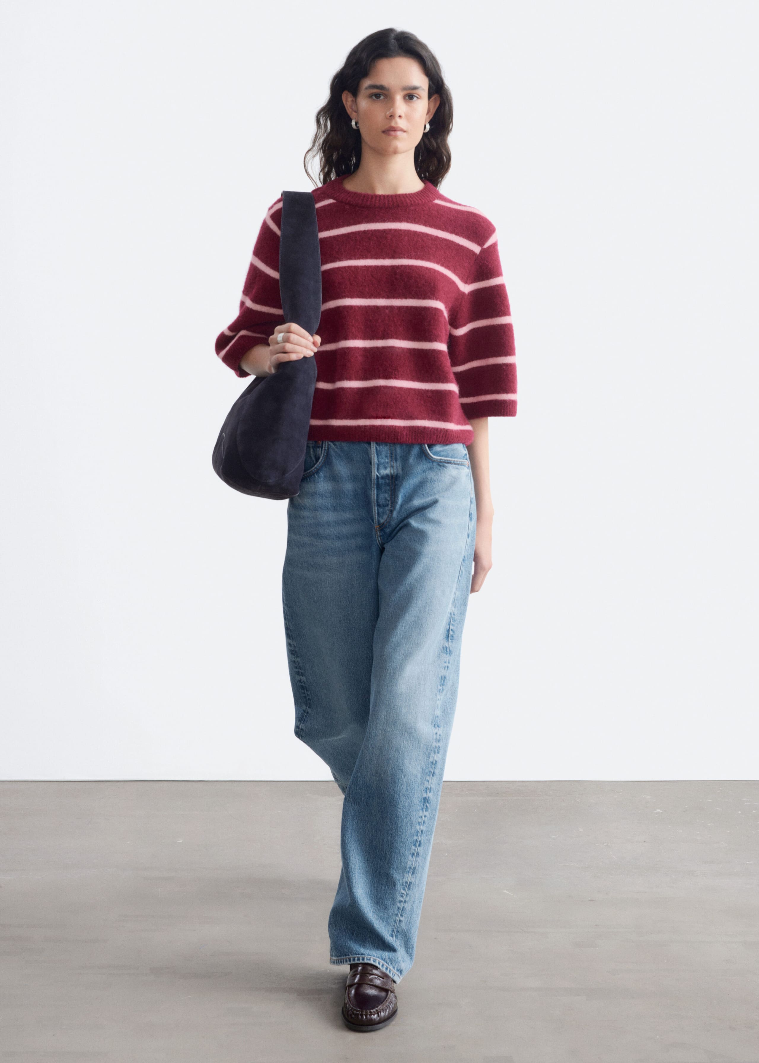 Alpaca-Blend Knitted T-Shirt - Chartreuse - Lookbook