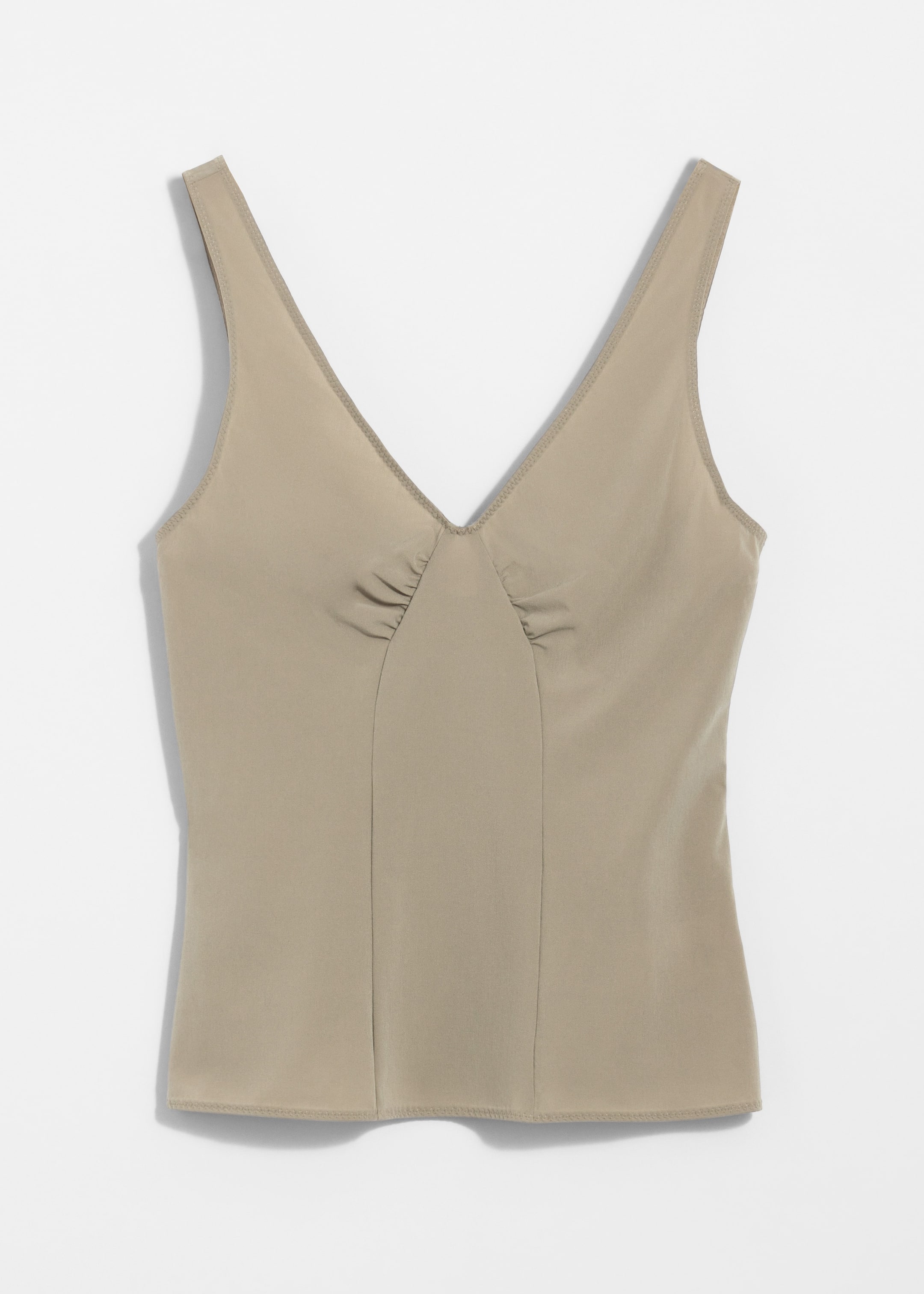 Zobacz większy obraz: Top z dekoltem z wycięciem w szpic - Mole - ONA | H&M PL 1