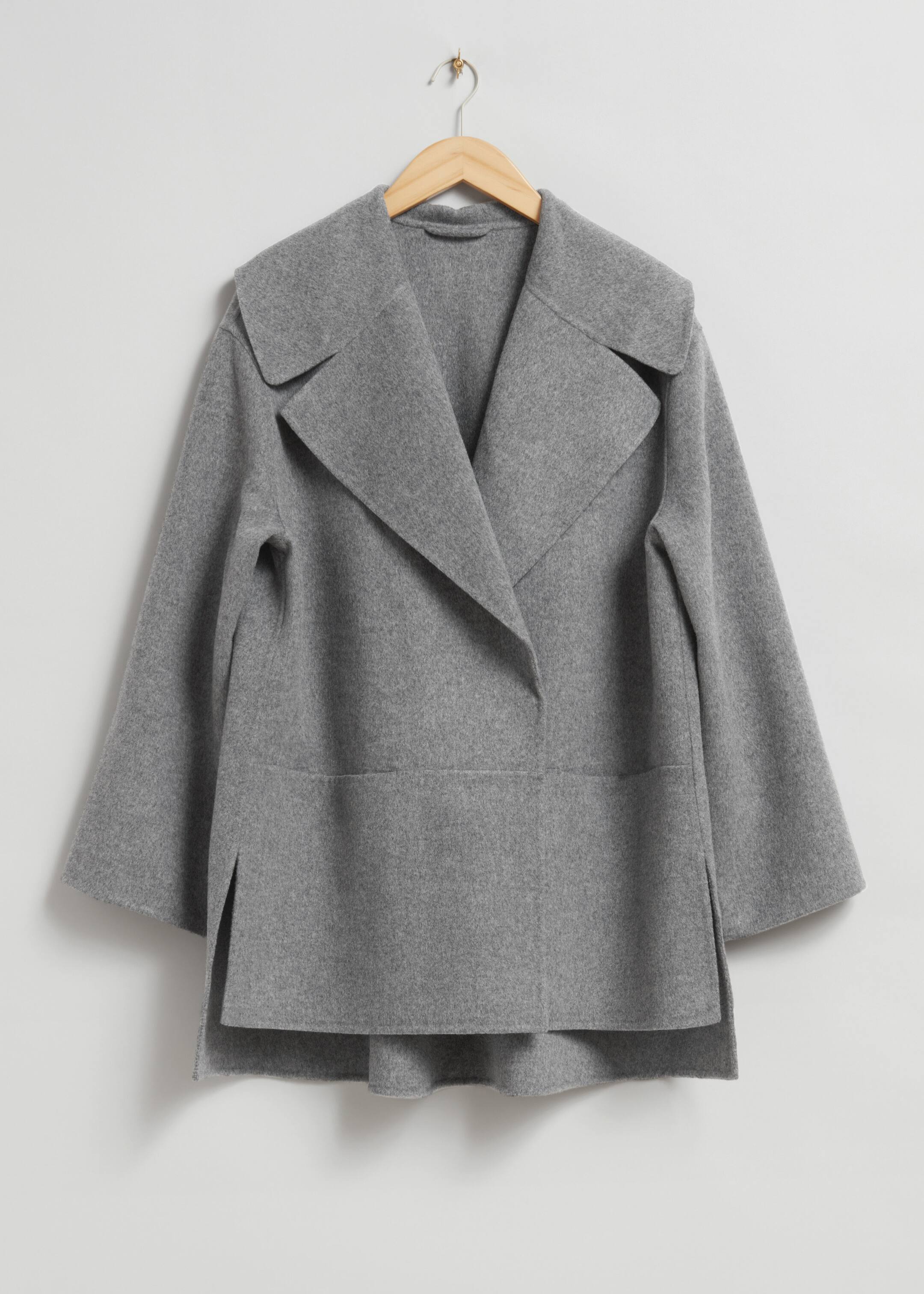 Größeres Bild anzeigen: Einreihige Wolljacke - Grau - Ladies | H&M AT 1