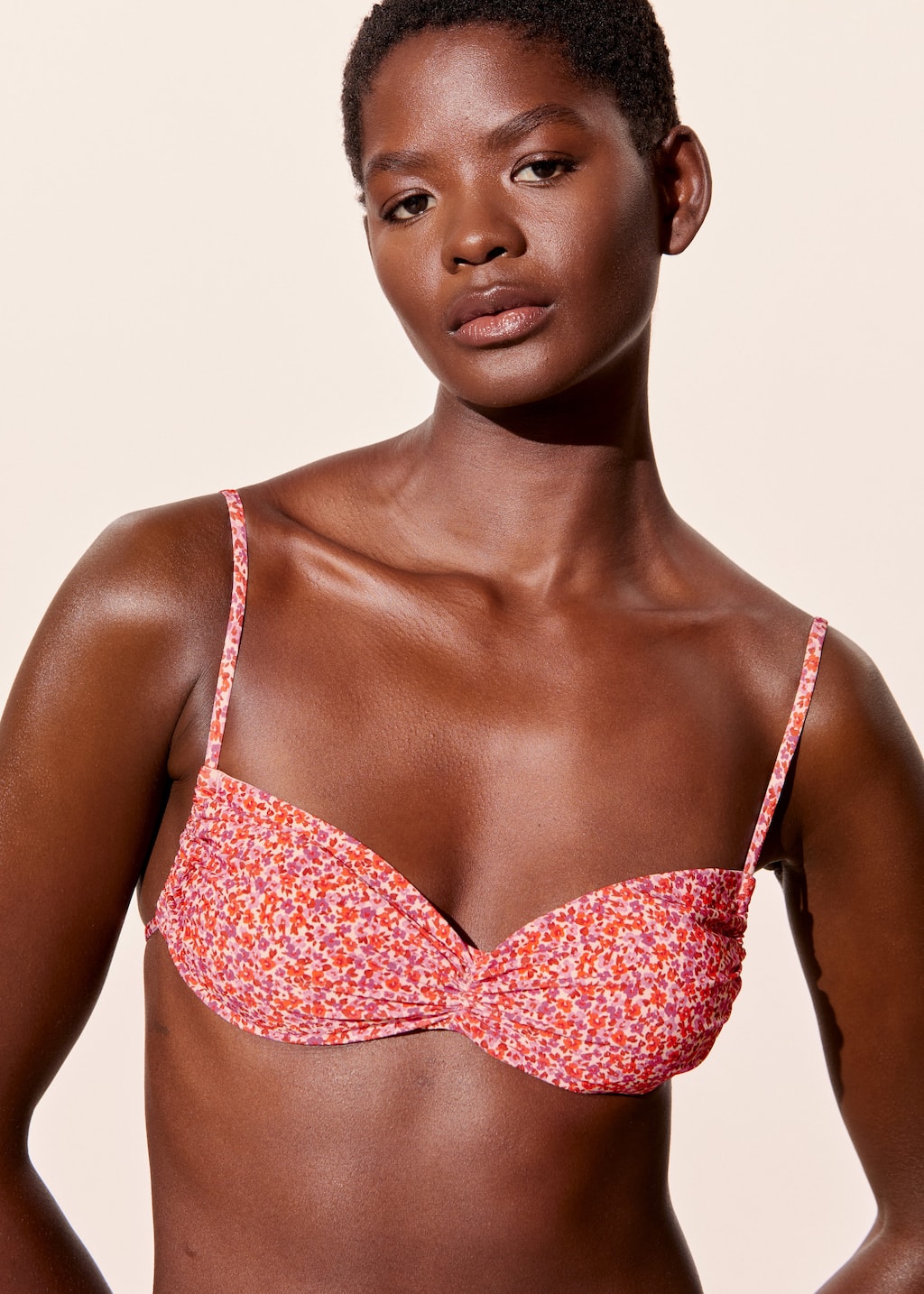Image of Ruched Bikini Top