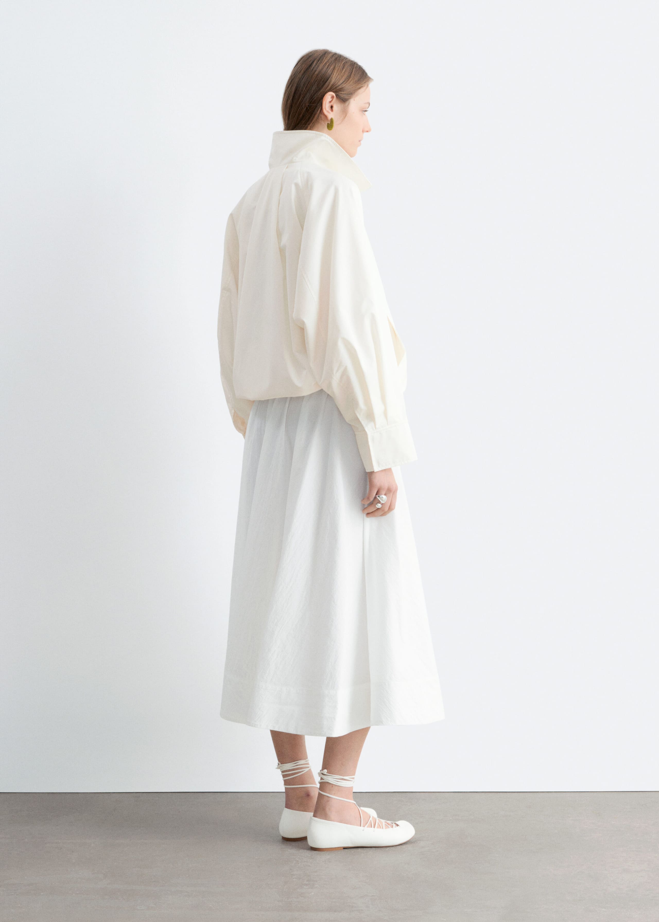 Image of Veste zippée en sergé