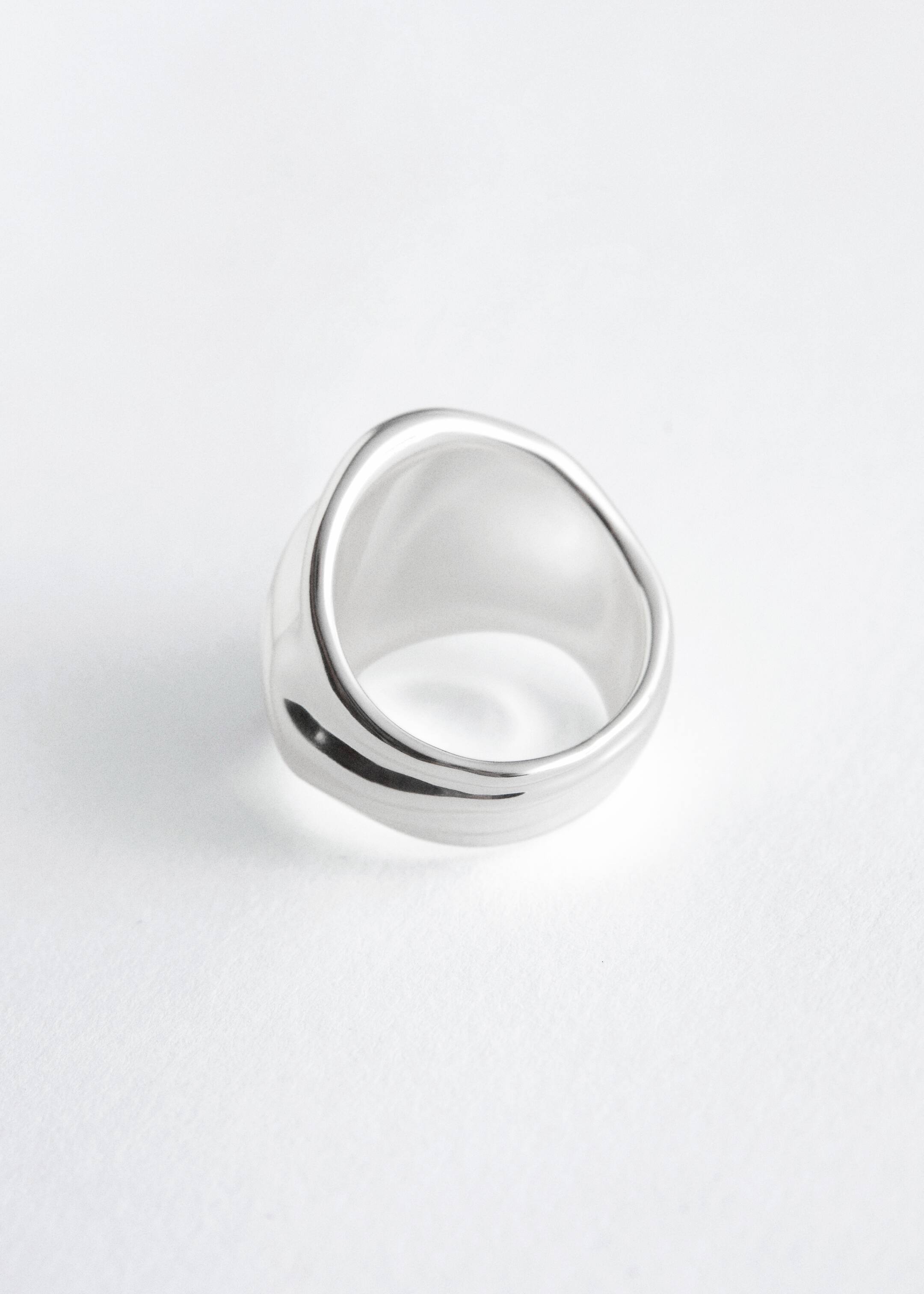 Grotere afbeelding bekijken: Wavy Sculptural Ring - Zilver - DAMES | H&M BE 2