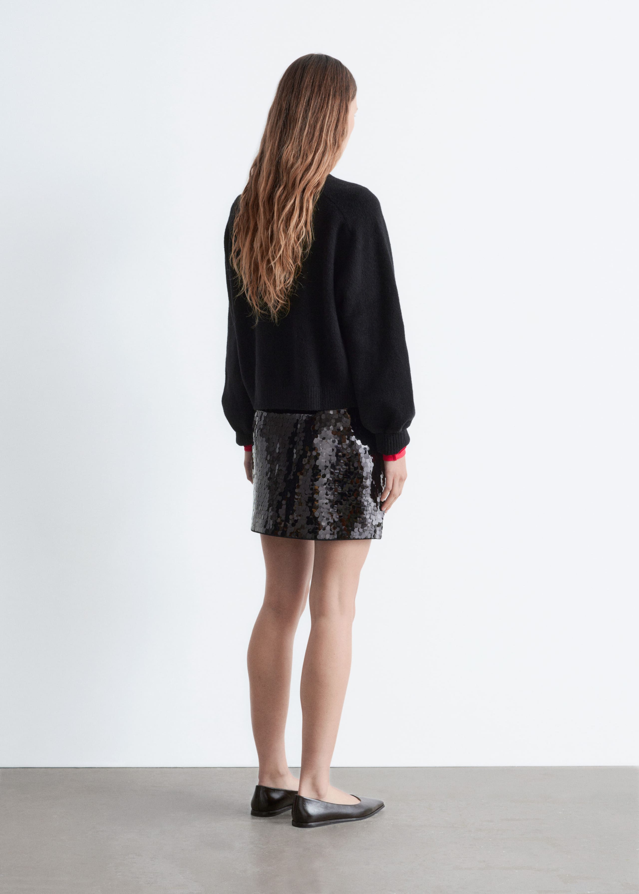 Suéter de punto - Marrón oscuro - Lookbook