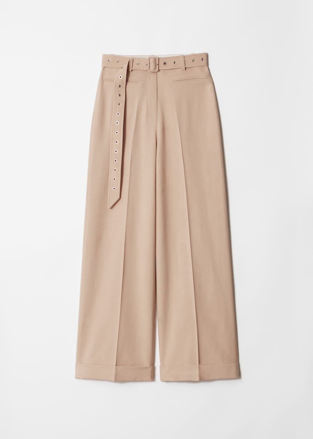 Press-Crease Trousers - Beige - Still Life